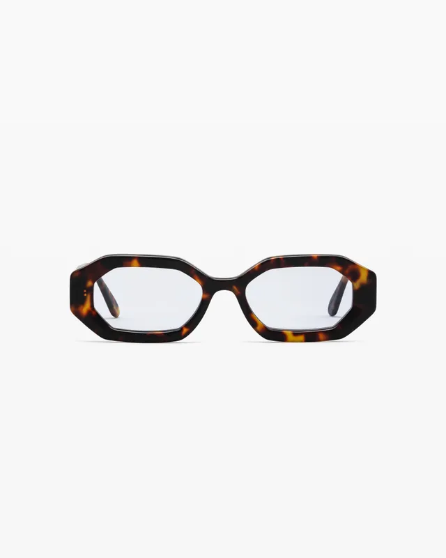 jimmy-fairly-la-bacci-lunettes-de-soleil-rectangulaires-en-ac-tate-caille-fonc-e image 1