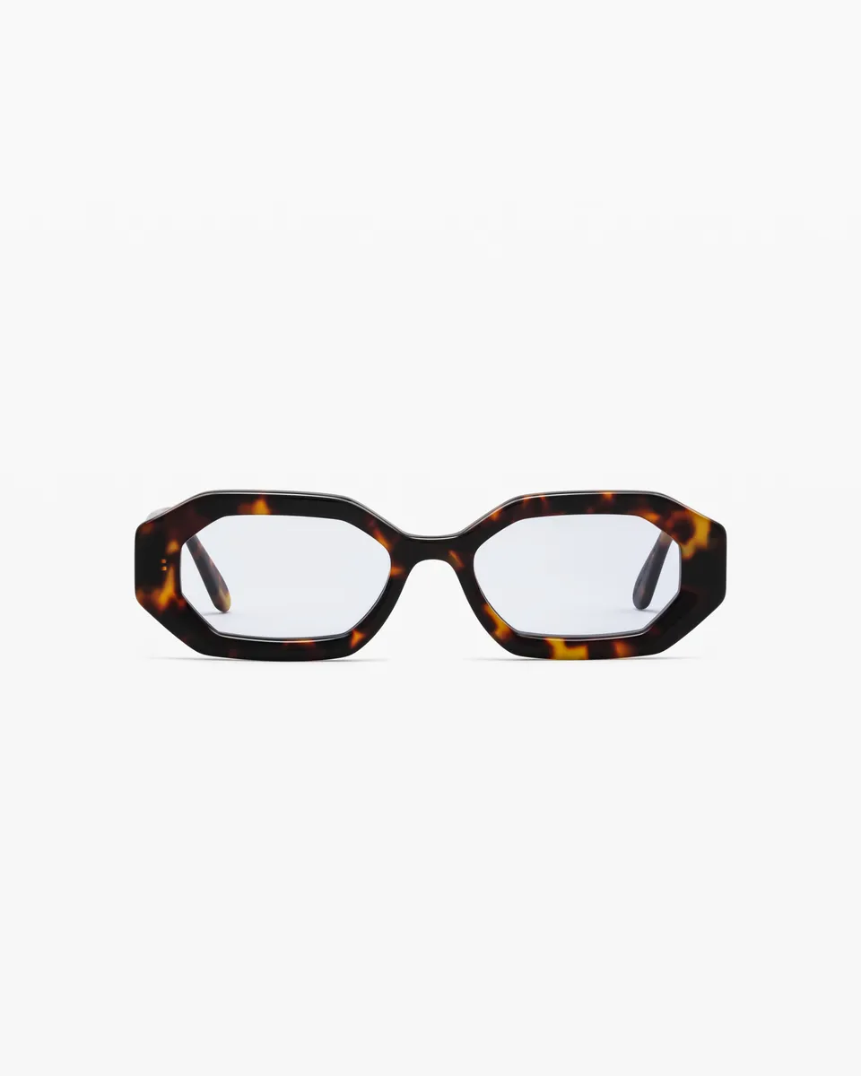 jimmy-fairly-la-bacci-lunettes-de-soleil-rectangulaires-en-ac-tate-caille-fonc-e image 1