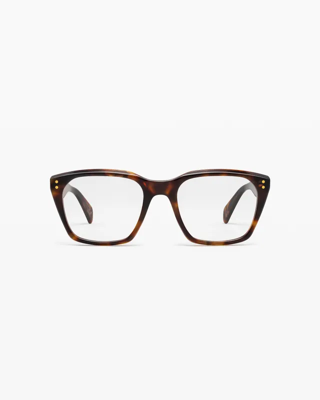 jimmy-fairly-la-melrose-lunettes-de-vue-carr-es-oversize-caille-fonc-e image 1