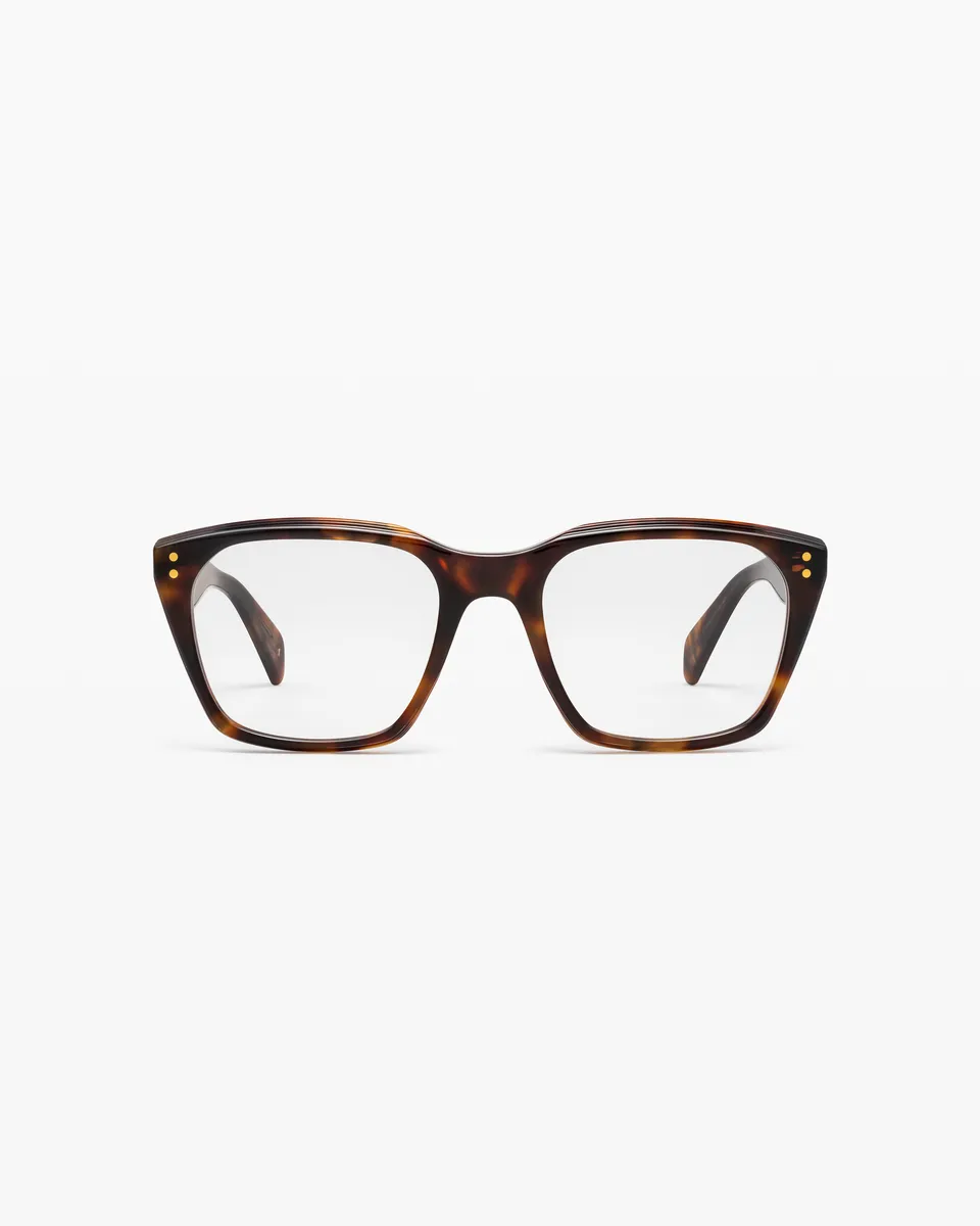 jimmy-fairly-la-melrose-lunettes-de-vue-carr-es-oversize-caille-fonc-e image 1