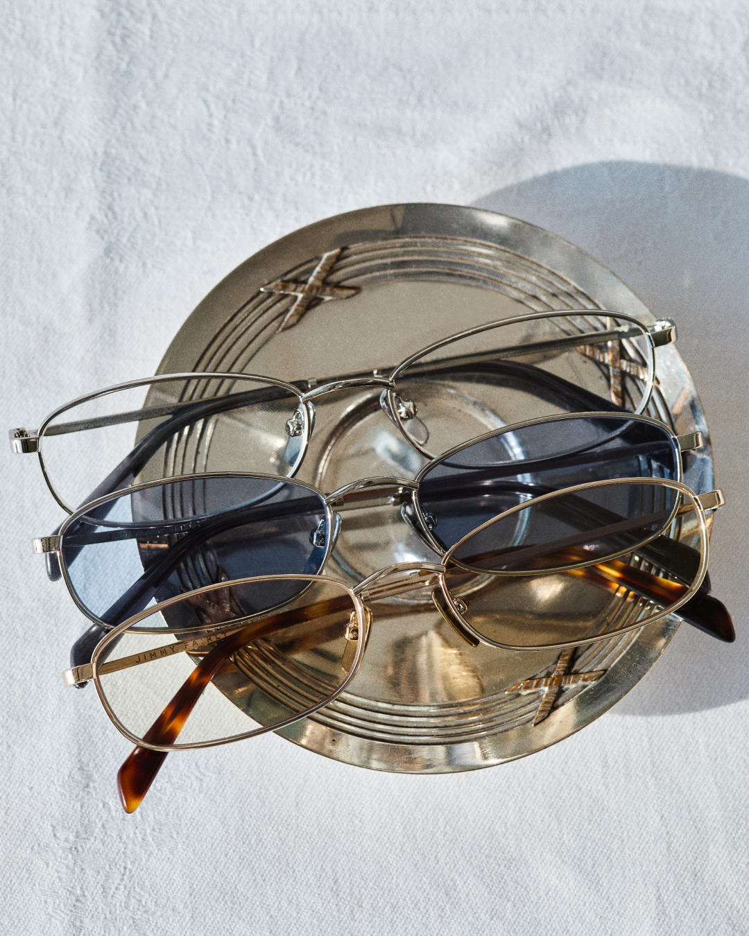 jimmy-fairly-la-vicky-lunettes-de-vue-ovales-en-acier-inoxydable-dor-es image 3