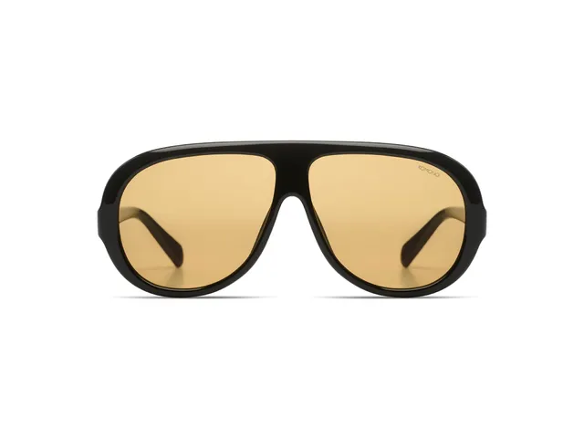 komono-tate-black-amber-lunettes-de-soleil-aviateur-surdimensionn-es-de-la-colle image 1