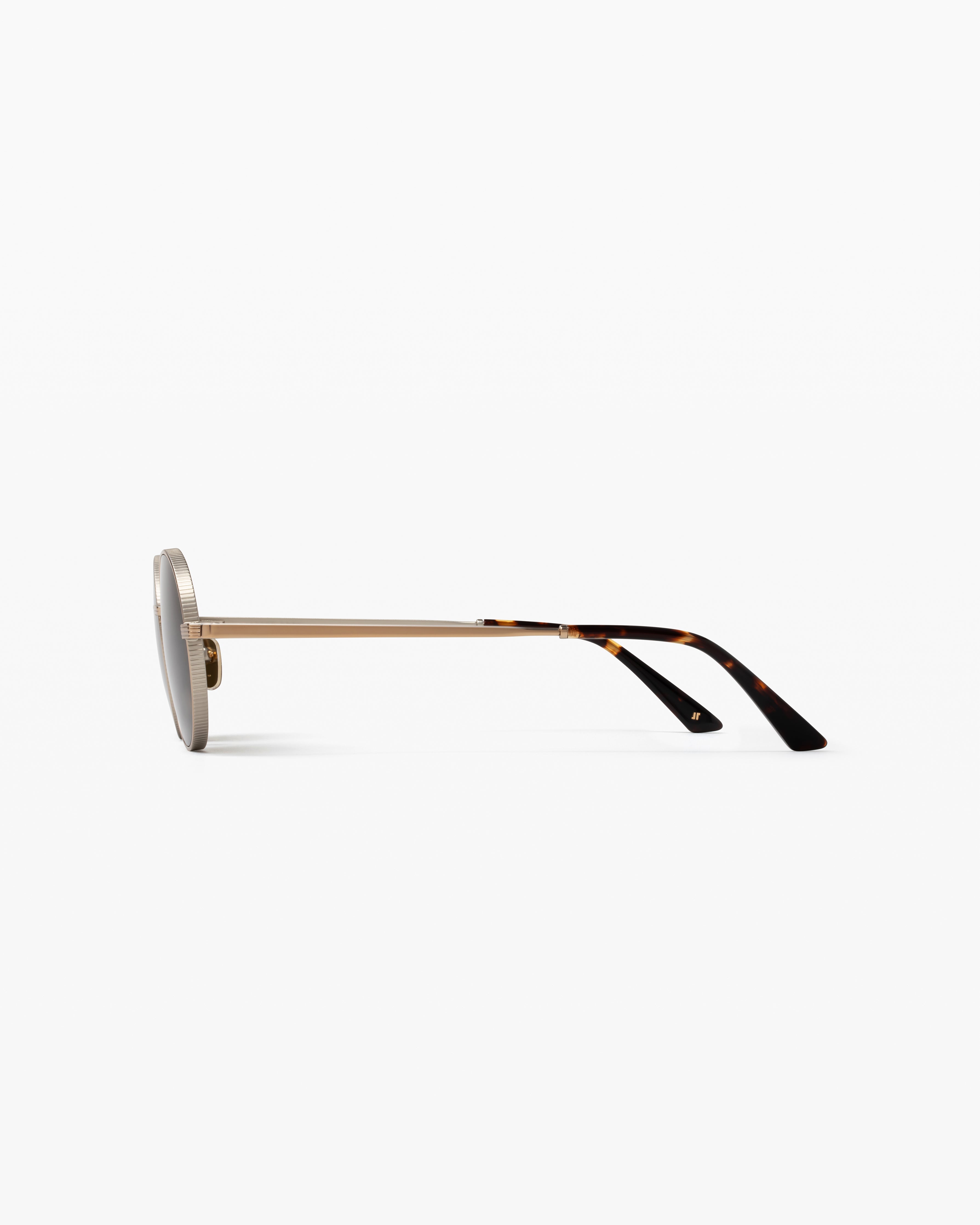jimmy-fairly-la-reos-lunettes-de-soleil-rondes-en-acier-inoxydable-dor-es-verres image 2