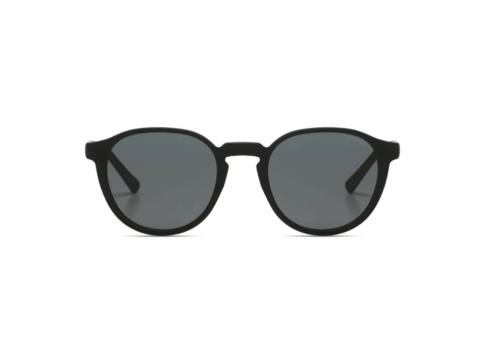 komono-liam-carbon-lunettes-de-soleil-rondes-best-seller image 1