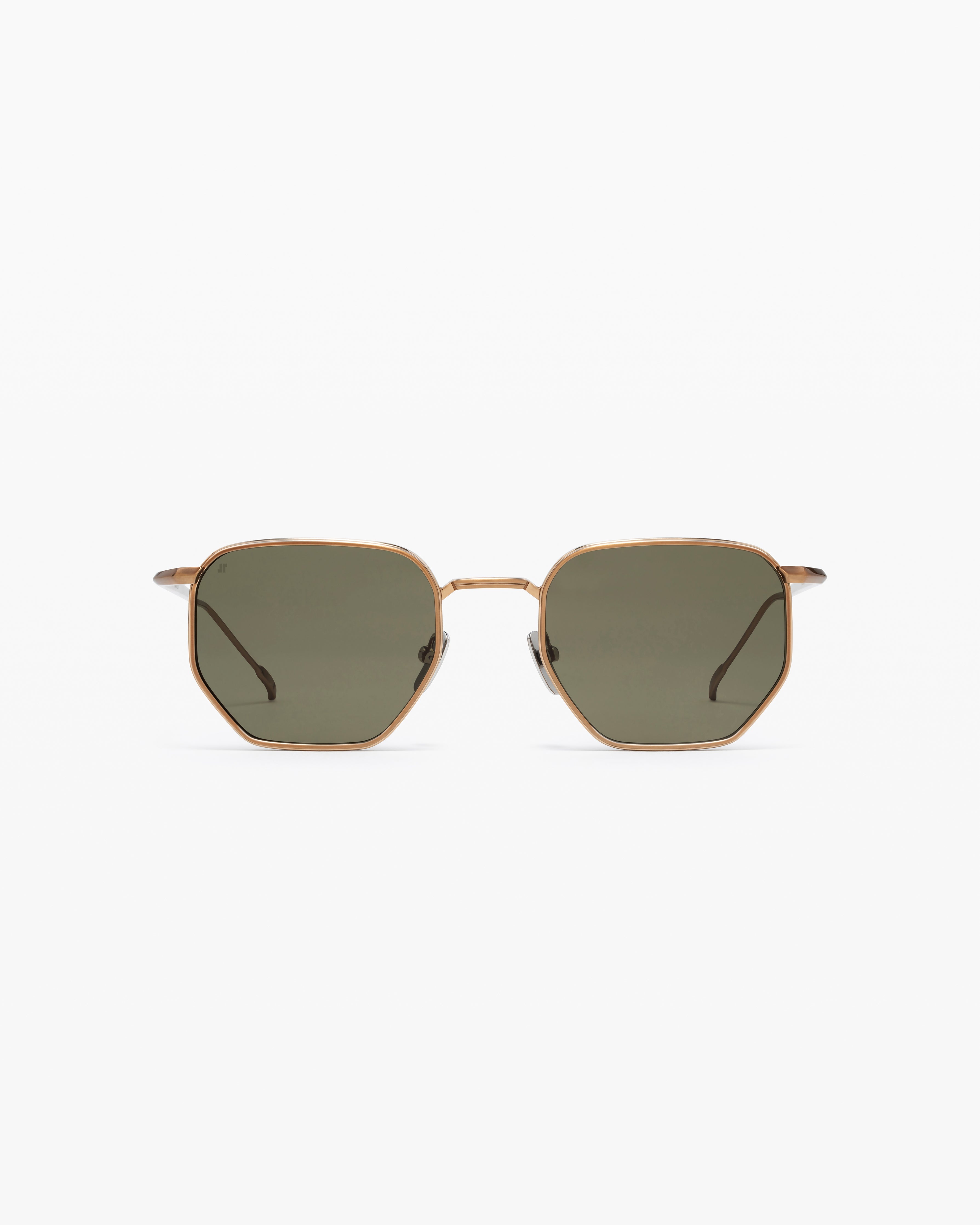 jimmy-fairly-la-isha-lunettes-de-soleil-hexagonales-unisexe-en-titane-dor-made-i image 1