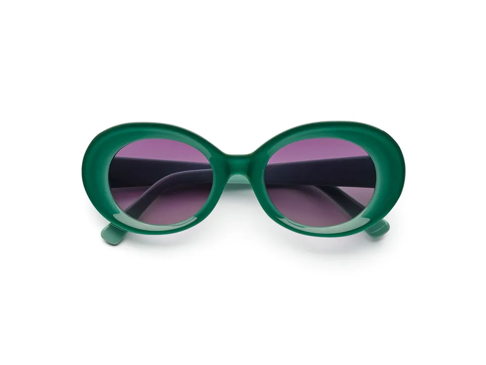 komono-n-aqua-lunettes-de-soleil-blanches-verres-d-grad-s-violets image 1