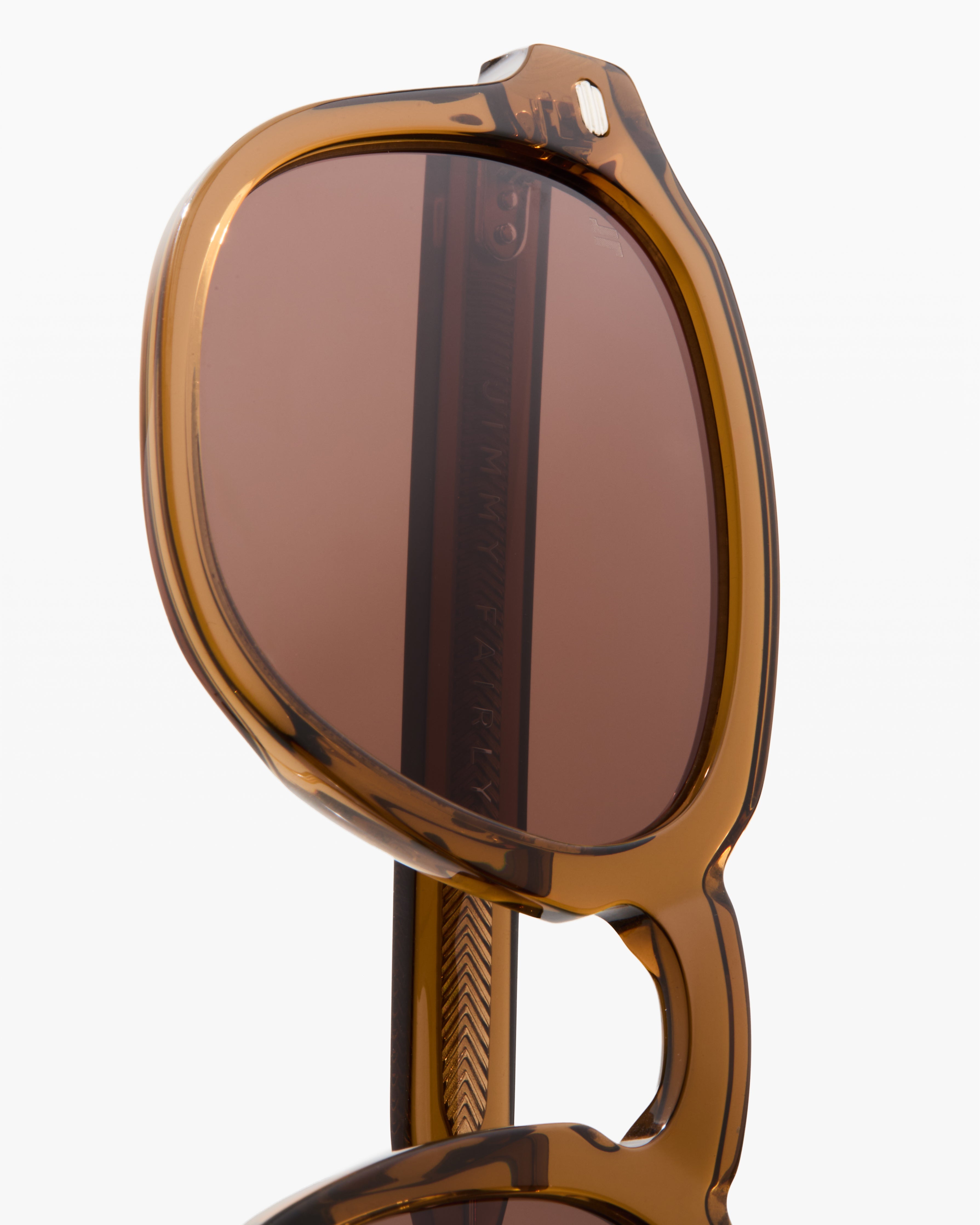 jimmy-fairly-la-headlight-lunettes-de-soleil-rectangulaires-en-ac-tate-marron-ve image 5