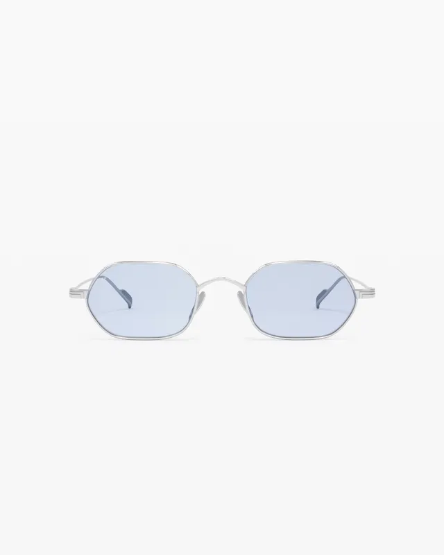 jimmy-fairly-la-gio-lunettes-de-soleil-ovales-m-tal-argent-homme image 1