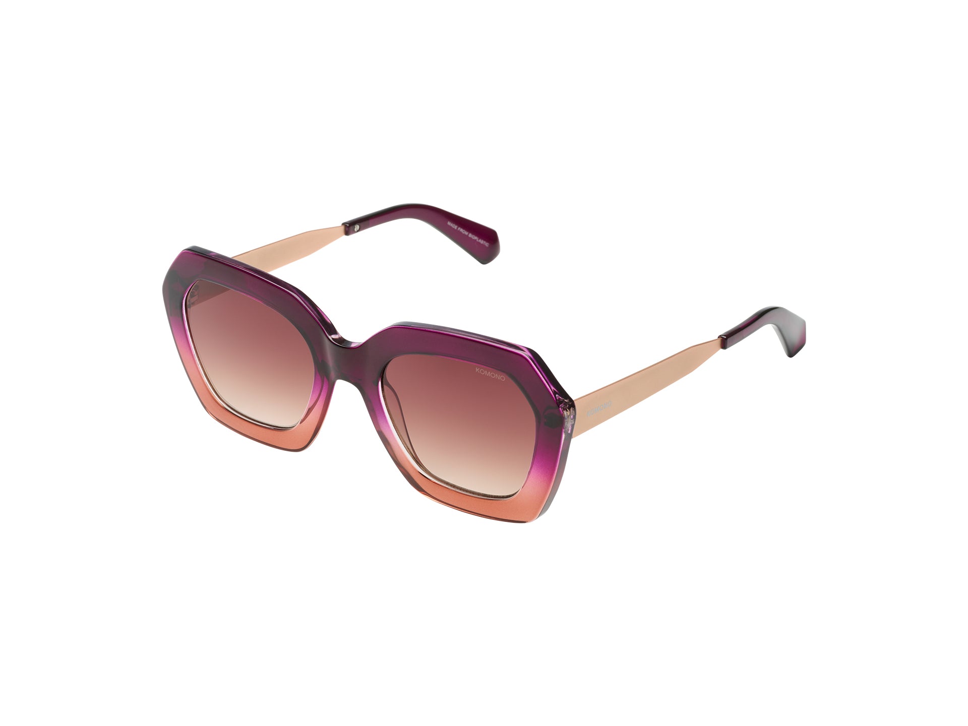komono-gwen-metal-fuchsia-bloom-lunettes-originals image 2