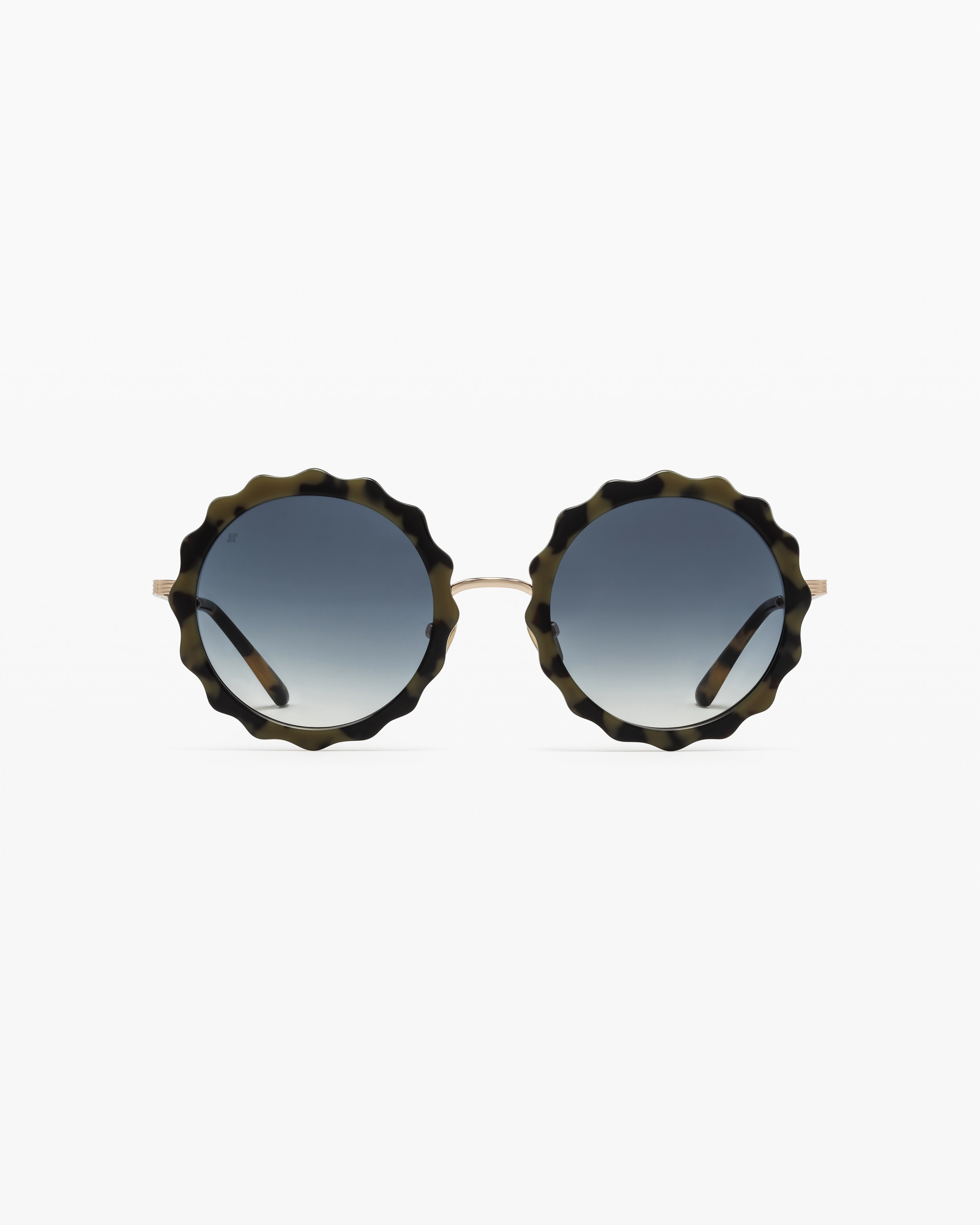 jimmy-fairly-la-palerme-lunettes-de-soleil-rondes-en-ac-tate-caille-fonc-e-femme image 1