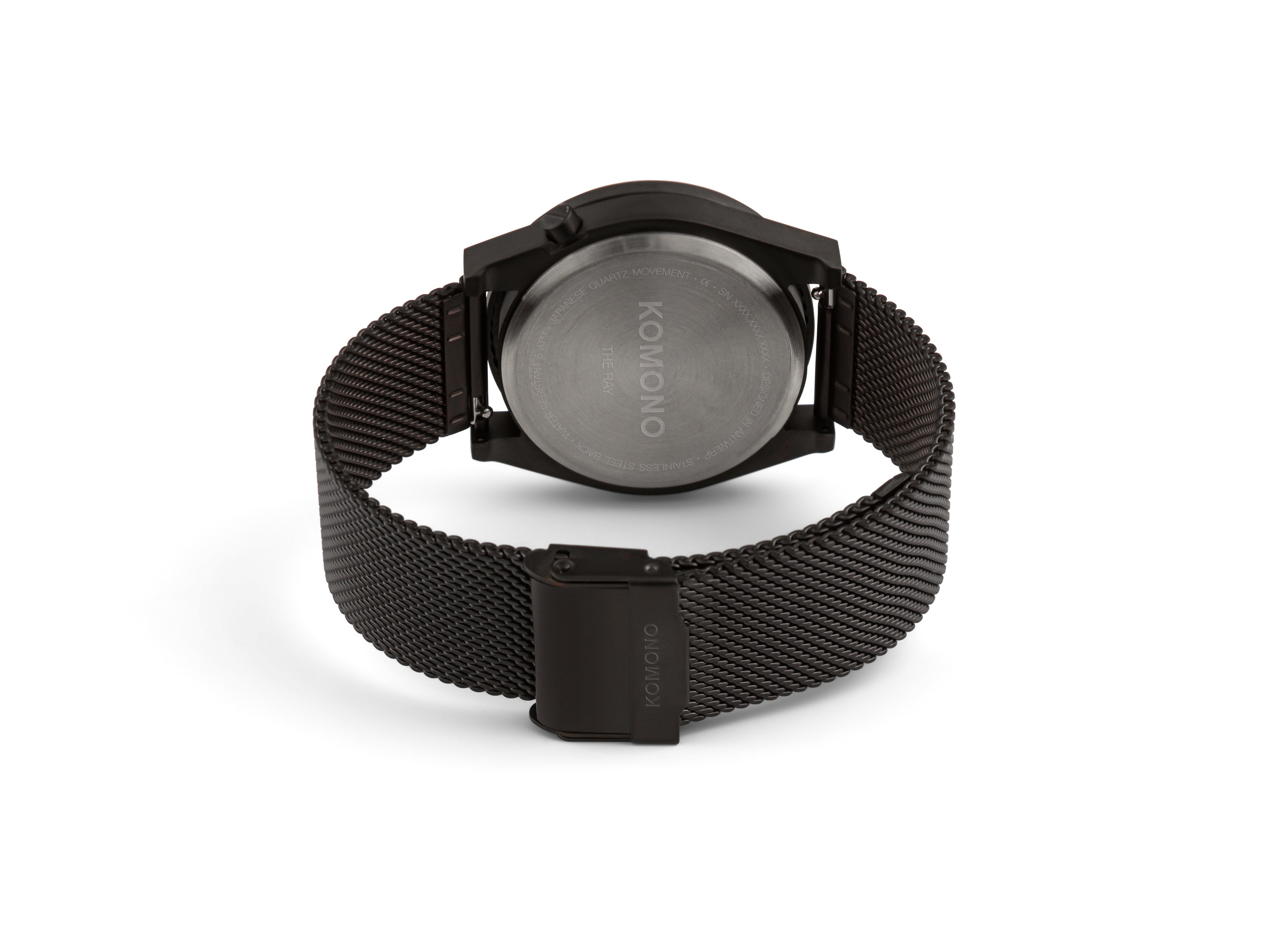 komono-ray-legacy-mesh-black-montre-de-plong-e image 3