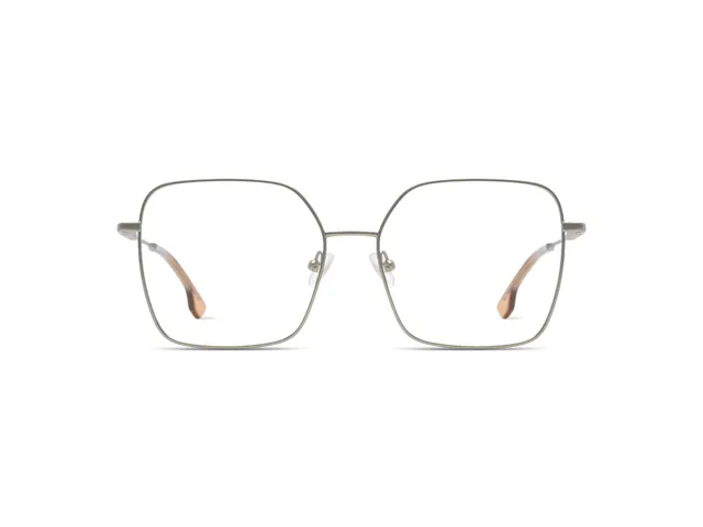komono-audrey-silver-monture-optique-oversize-carr-e-en-acier-inoxydable image 1