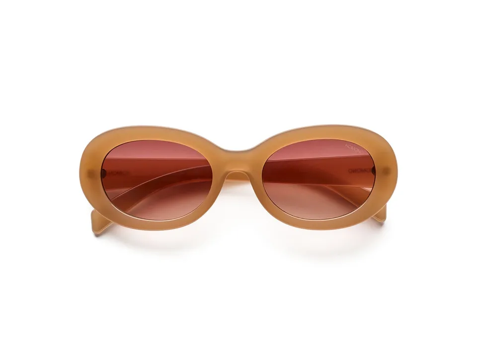 komono-luna-sahara-lunettes-de-soleil-ovales-unisexes-en-ac-tate-recycl-d-grad-b image 1