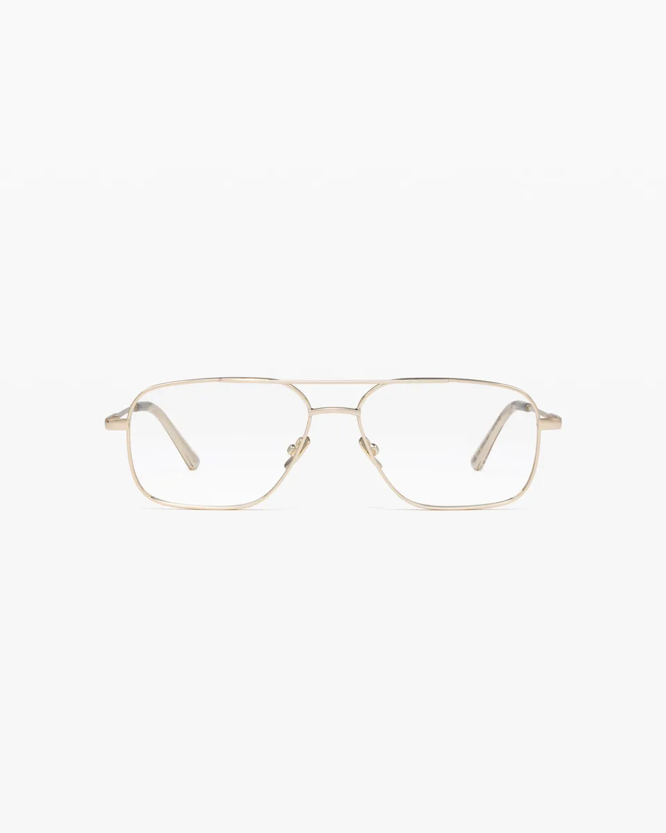jimmy-fairly-la-ollie-lunettes-de-vue-aviateur-dor-es-pour-homme image 1