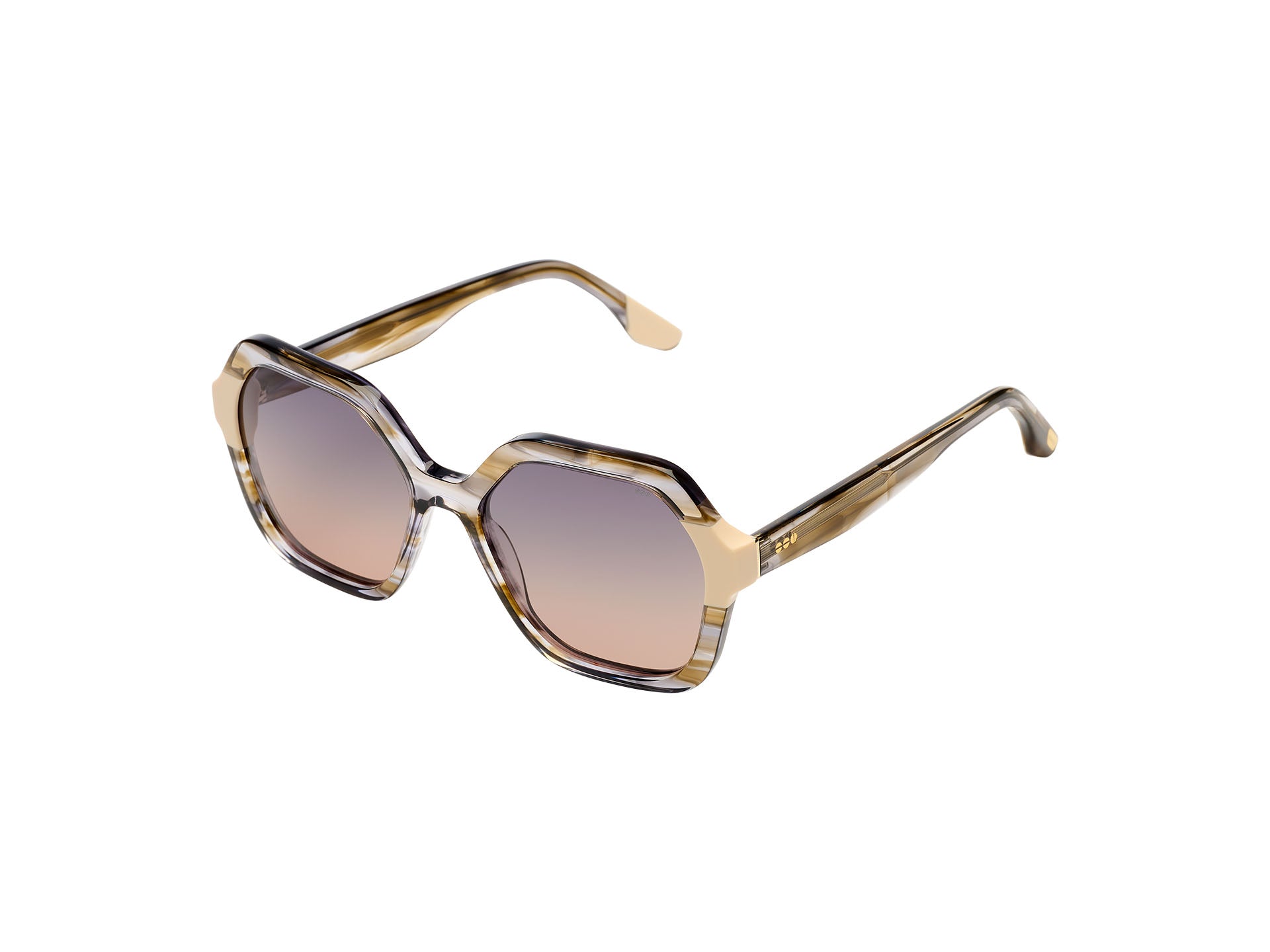 komono-iggy-white-creme-smoked-lunettes-de-soleil-octogonales-surdimensionn-es-v image 3
