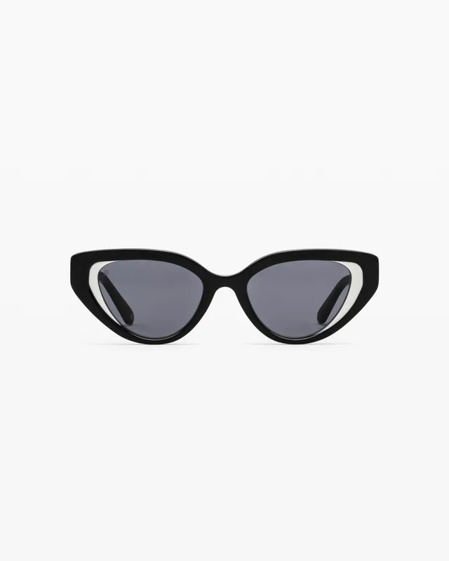 jimmy-fairly-la-linda-lunettes-de-soleil-papillon-en-ac-tate-femme-noir image 1