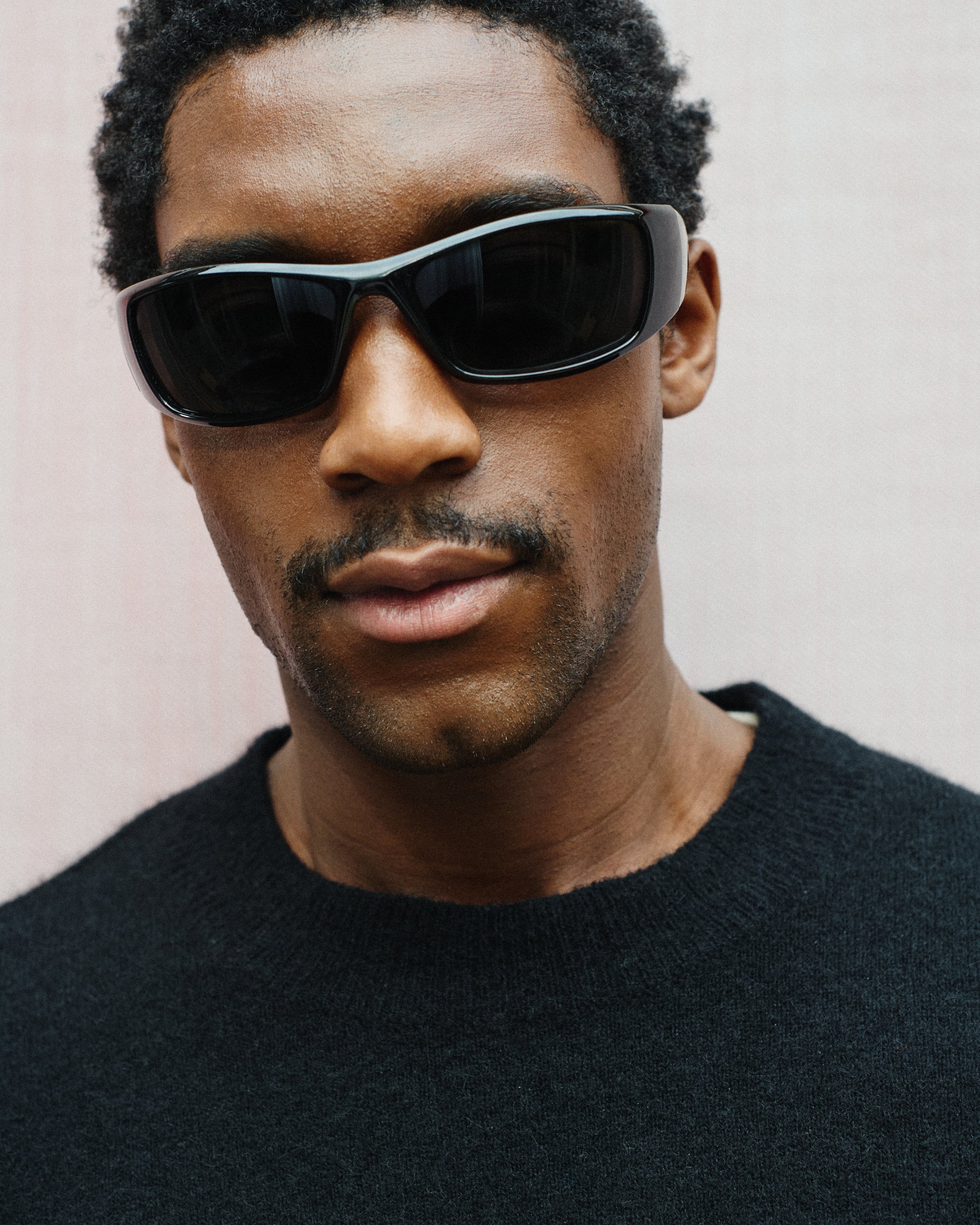 jimmy-fairly-la-aero-lunettes-de-soleil-aviateur-noires-ac-tate-de-cellulose image 2