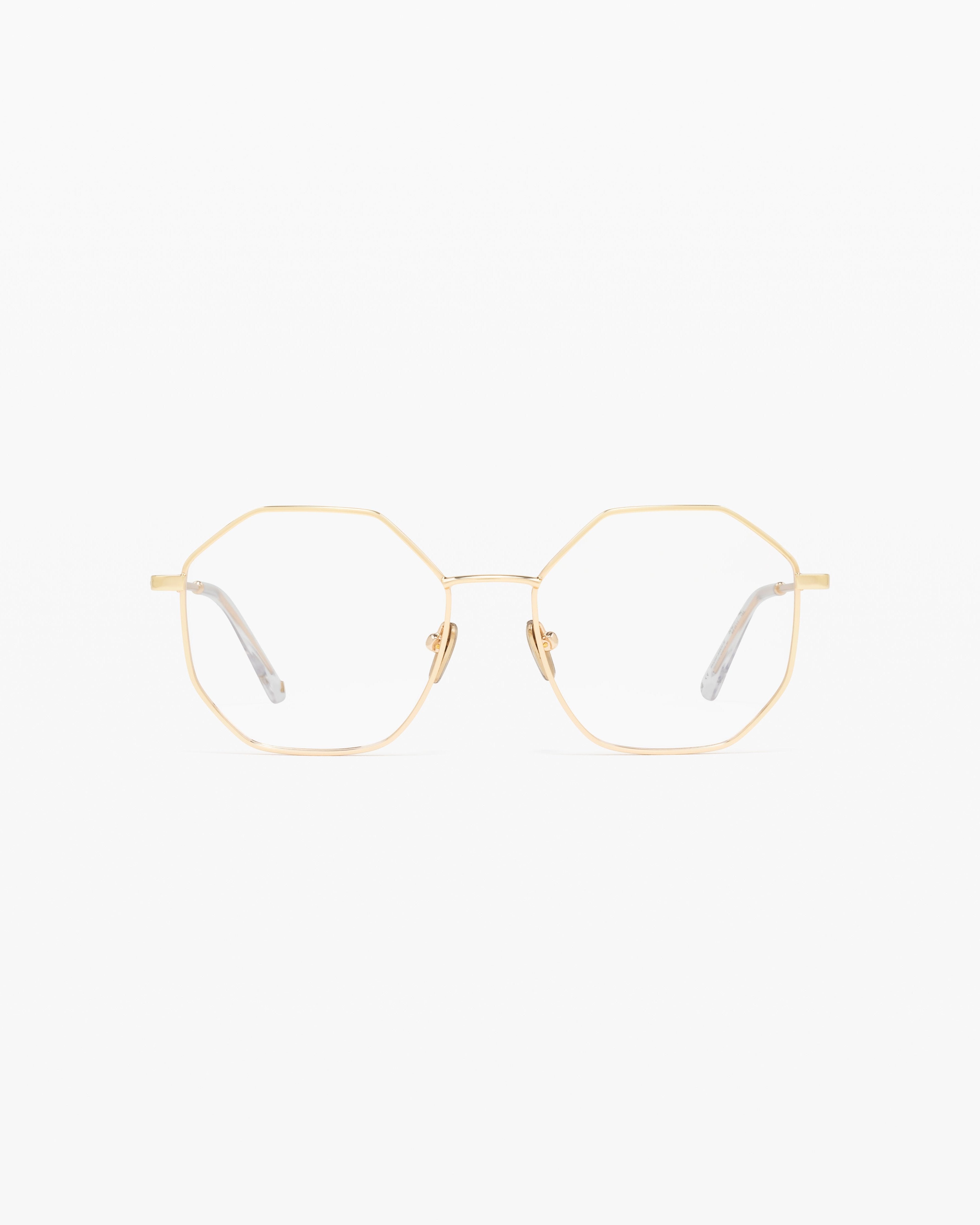 jimmy-fairly-la-jona-lunettes-de-vue-hexagonales-en-acier-inoxydable-dor image 1