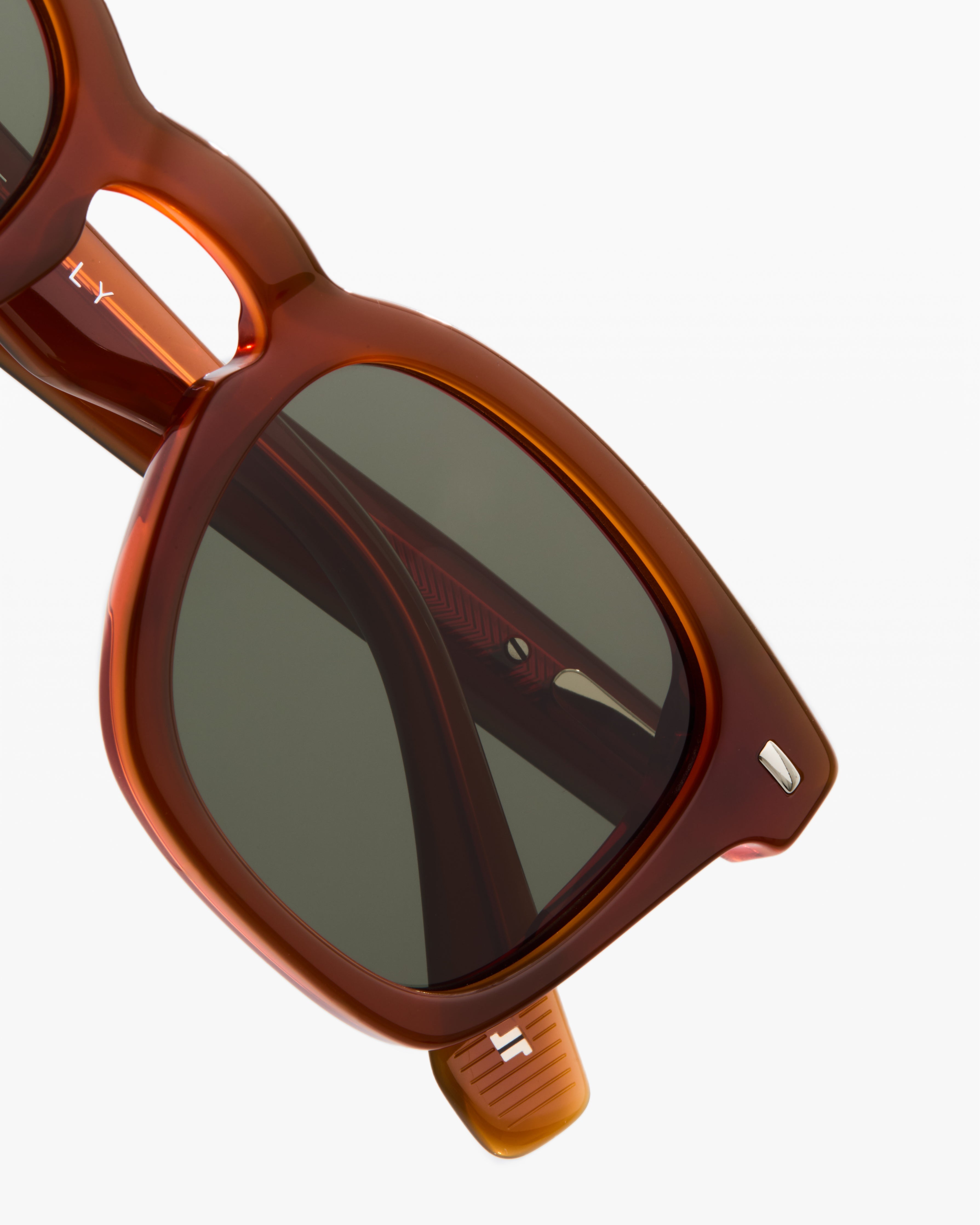 jimmy-fairly-la-bari-lunettes-de-soleil-carr-es-en-ac-tate-orange-homme image 4