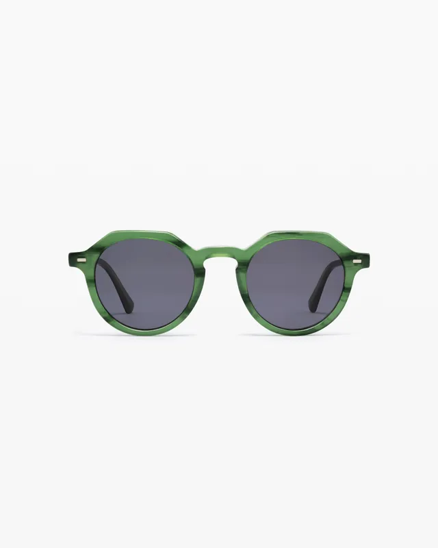 jimmy-fairly-la-coolio-icons-lunettes-de-soleil-rondes-homme-ac-tate-vert image 1