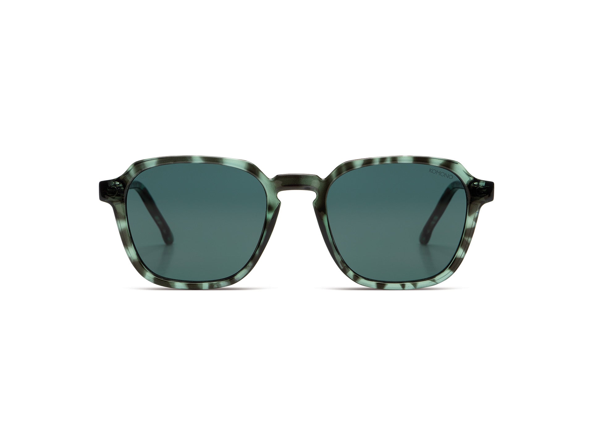 komono-matty-aquatic-teal-lunettes-de-vue-rectangulaires-en-bio-nylon-taille-med image 1