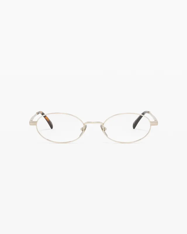 jimmy-fairly-la-sigi-lunettes-de-vue-ovales-en-acier-inoxydable-argent-taille-me image 1