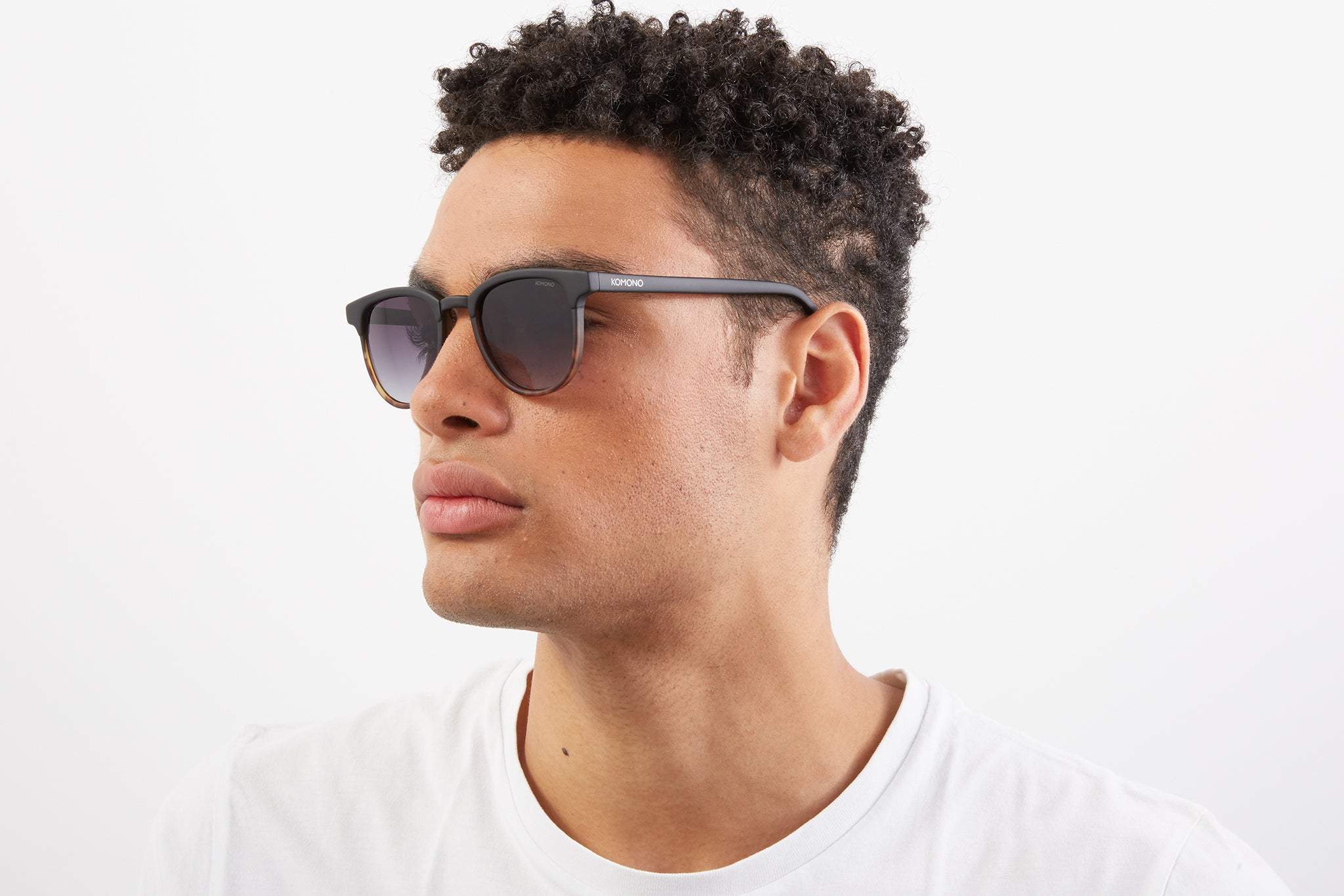 komono-francis-matte-black-tortoise-lunettes-de-soleil image 4