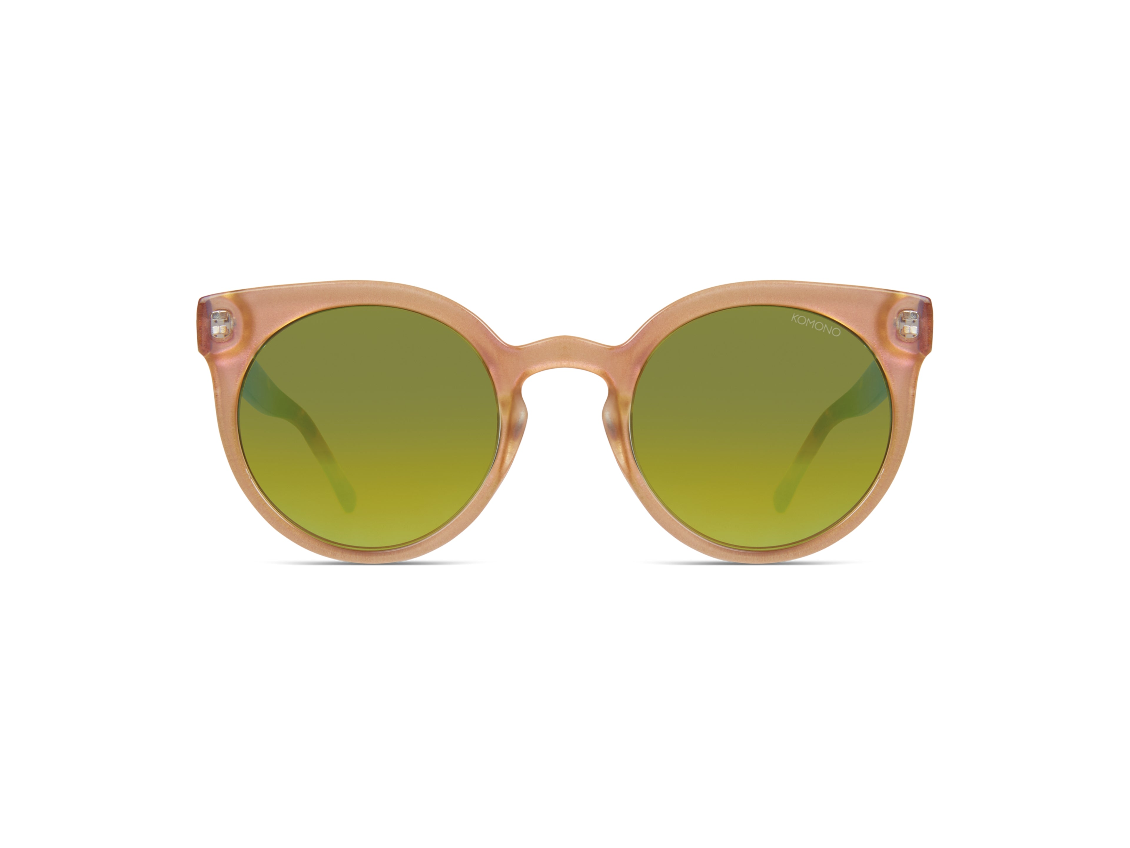 komono-lulu-pearl-tortoise-lunettes-de-soleil-il-de-chat-verres-ronds-pour-femme image 1