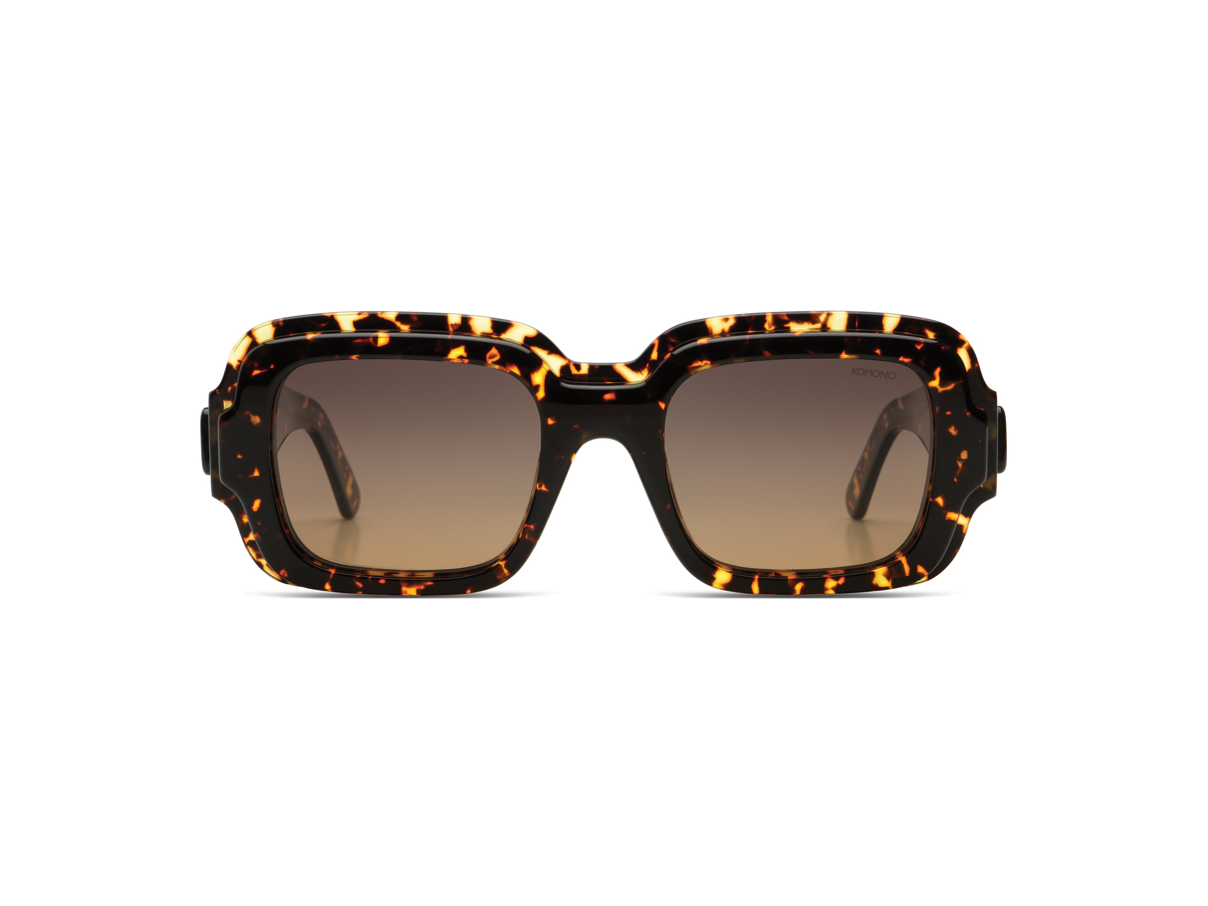 komono-victoria-lebrun-flake-lunettes-soleil-marron-large image 1