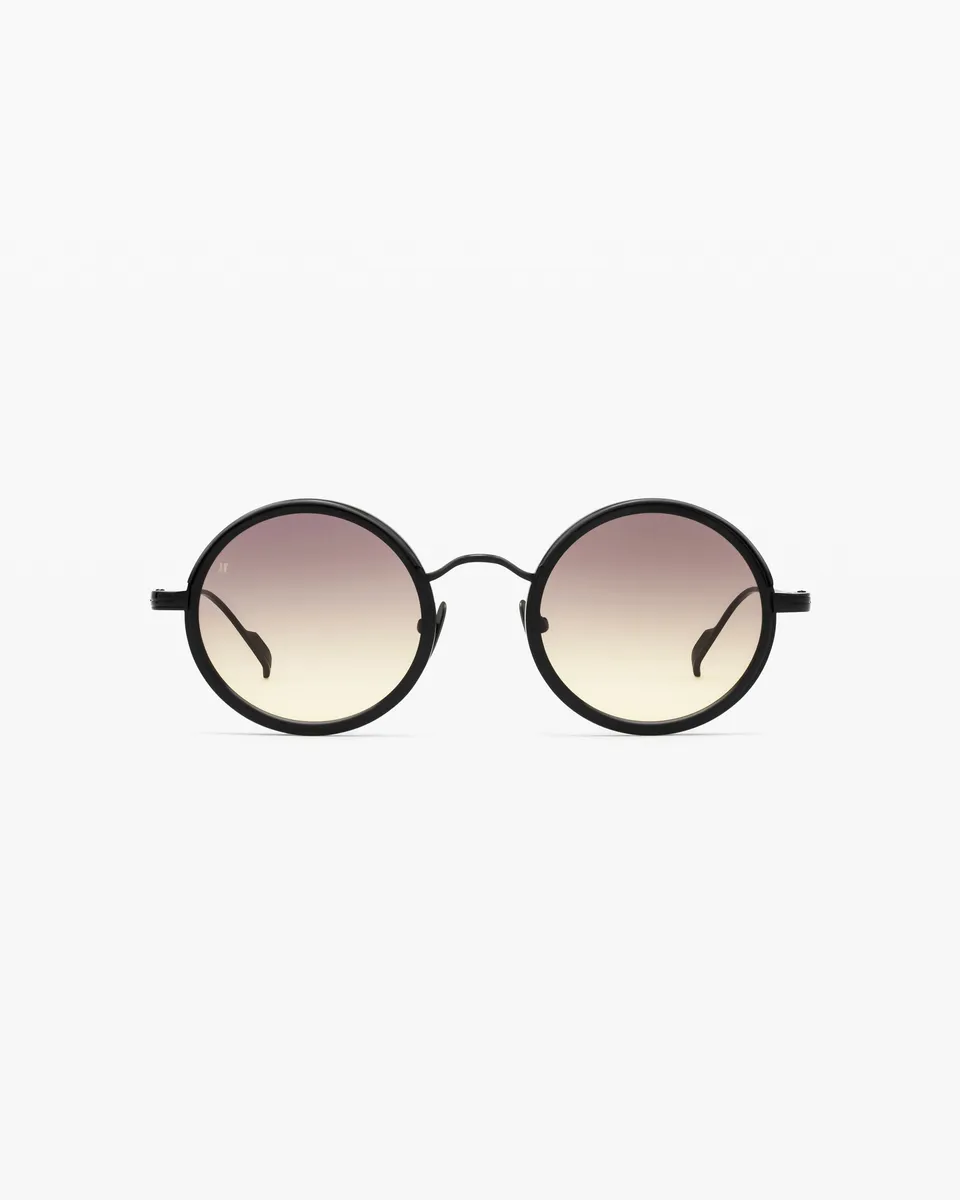 jimmy-fairly-la-e-033-lunettes-de-soleil-rondes-noires-homme image 1