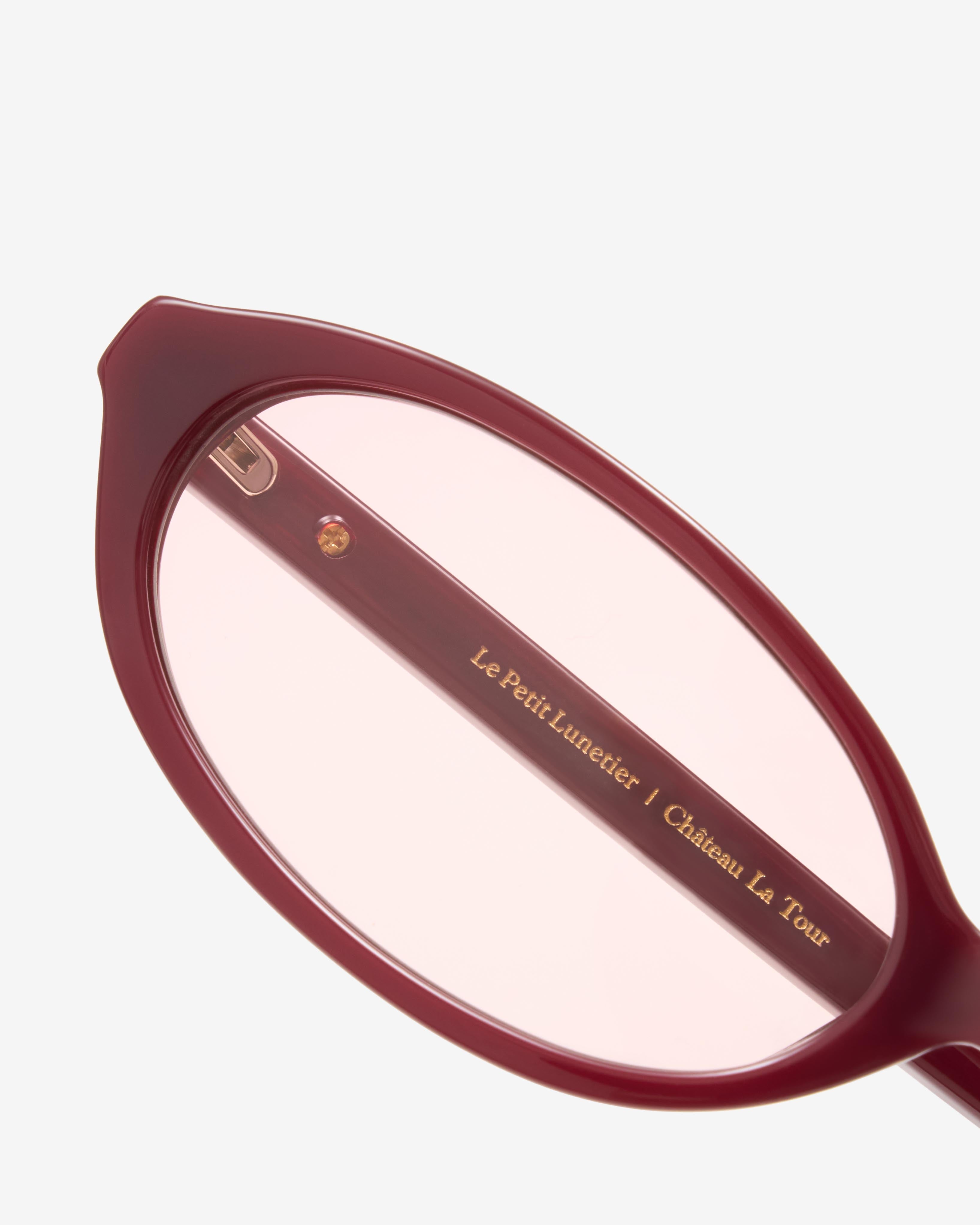 le-petit-lunetier-ashbury-grenat-lunettes-de-soleil-ovales-en-ac-tate-bordeaux-t image 1