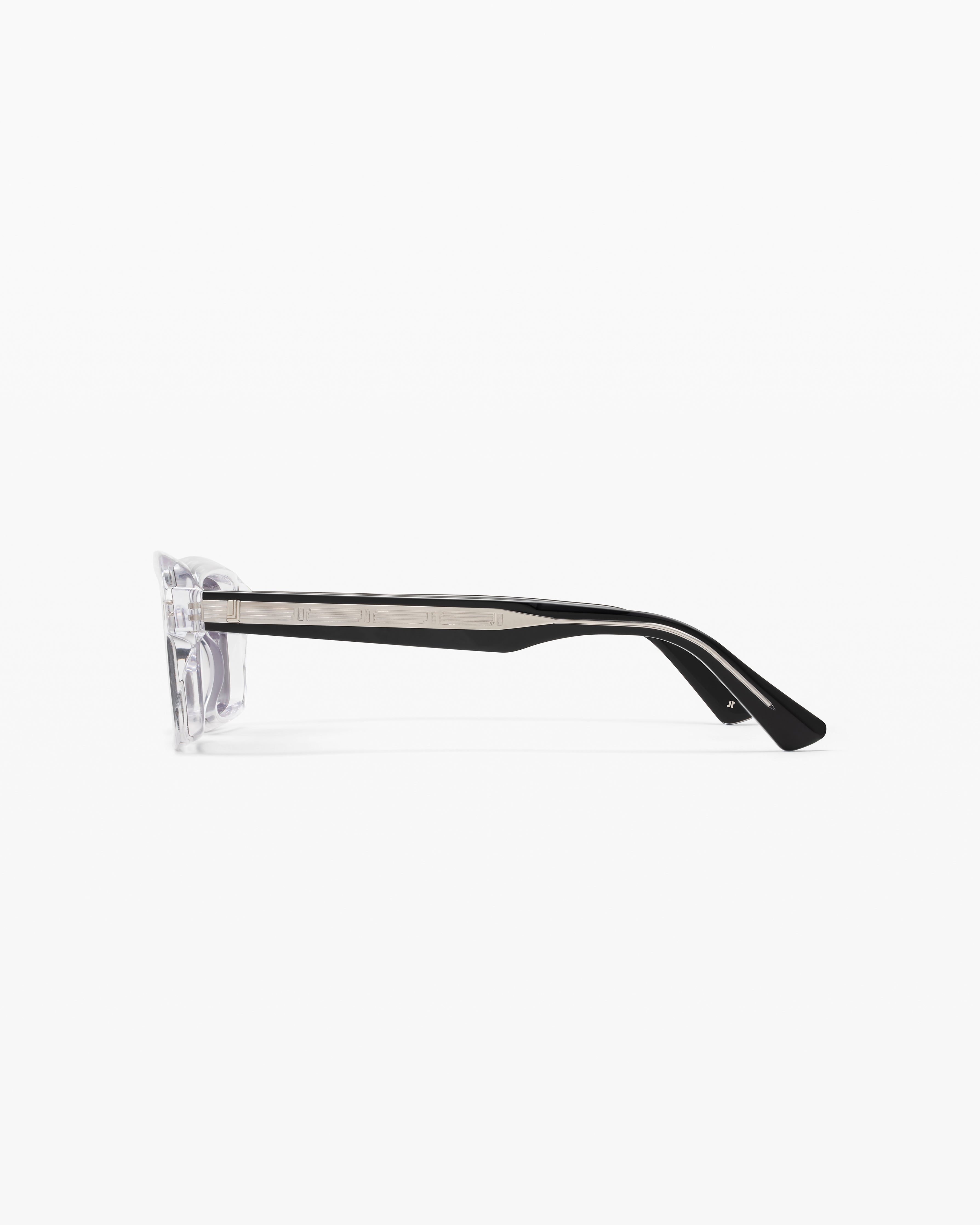 jimmy-fairly-la-contis-jf-colors-lunettes-de-soleil-rectangulaires-blanches-homm image 2