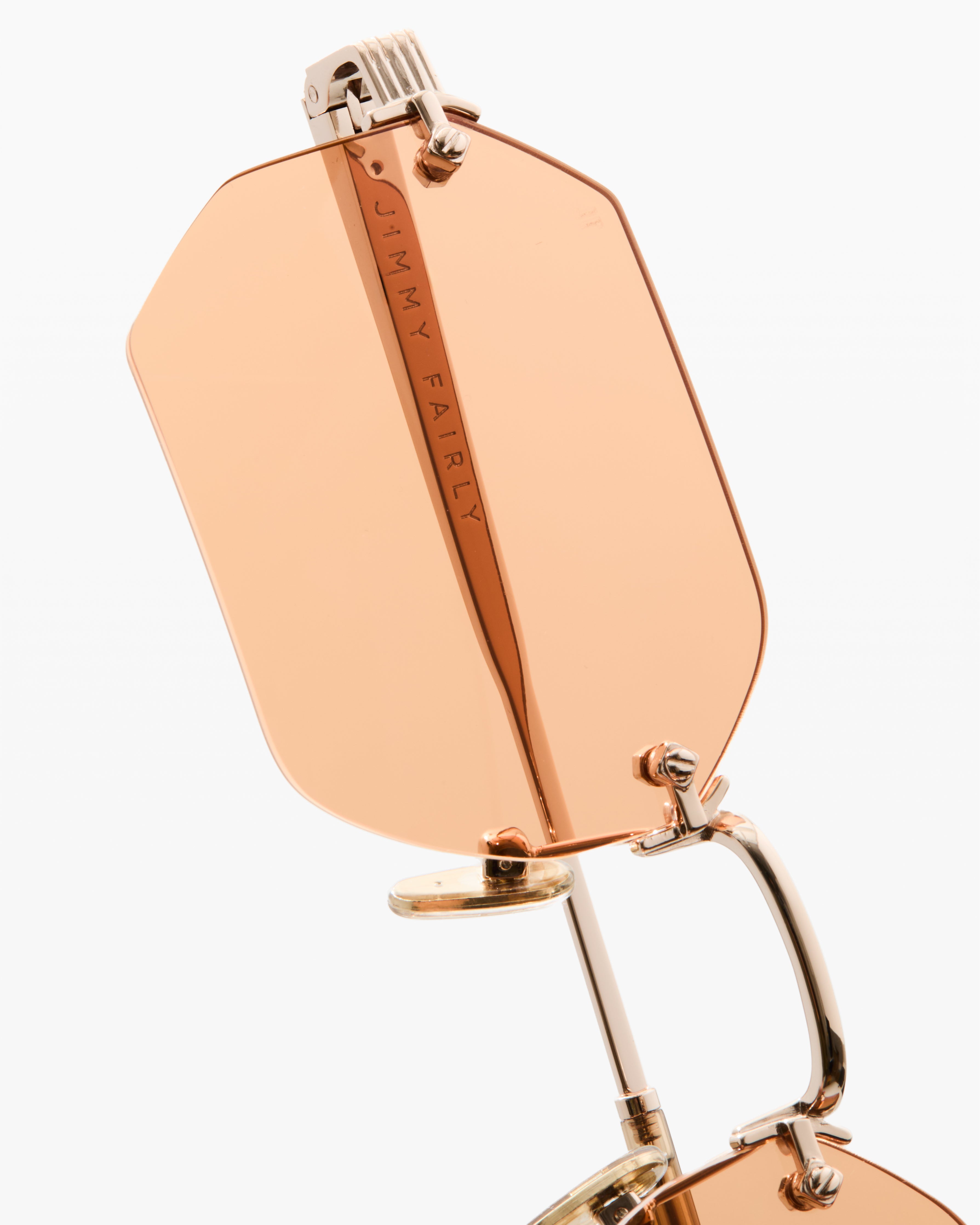jimmy-fairly-la-pace-lunettes-de-soleil-hexagonales-en-acier-inoxydable-verres-t image 2