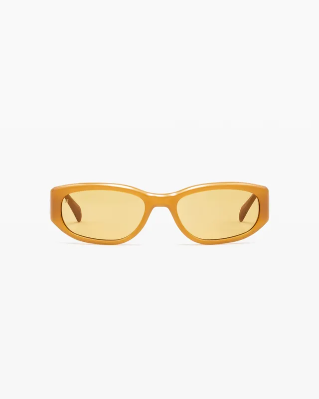 jimmy-fairly-la-spice-lunettes-de-soleil-rectangulaires-en-ac-tate-brun-verres-c image 1