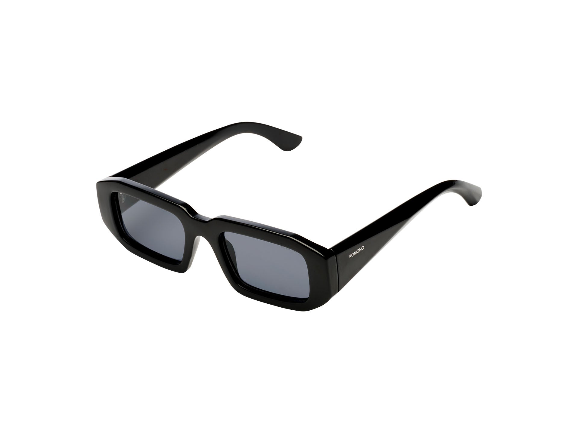 komono-blaze-black-lunettes-de-soleil-rectangulaires-large-unisexe image 3