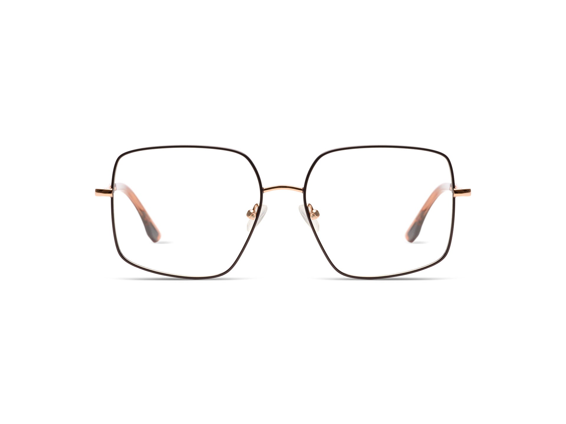 komono-amelia-rose-gold-glossy-elephant-lunettes-aviateur-surdimensionn-es image 1