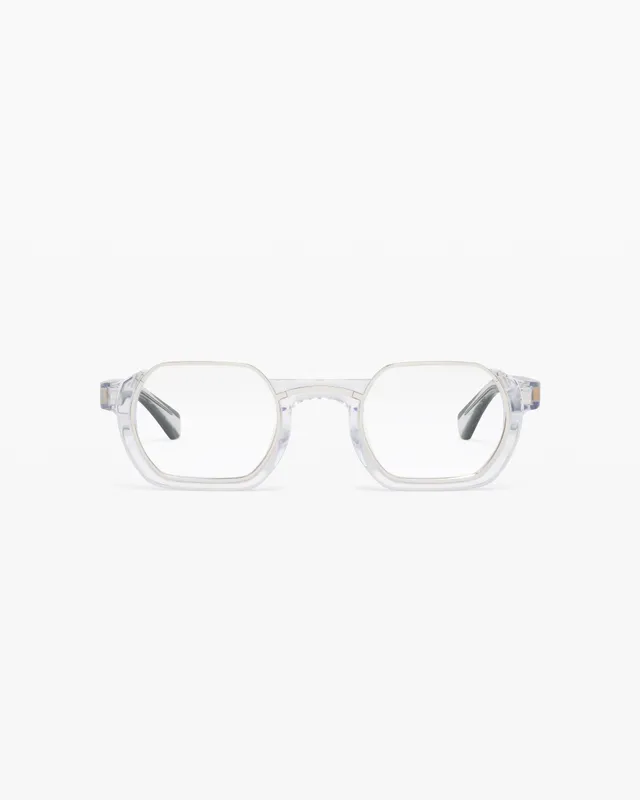 jimmy-fairly-la-azio-lunettes-de-vue-rectangulaires-transparentes-ac-tate-et-aci image 1