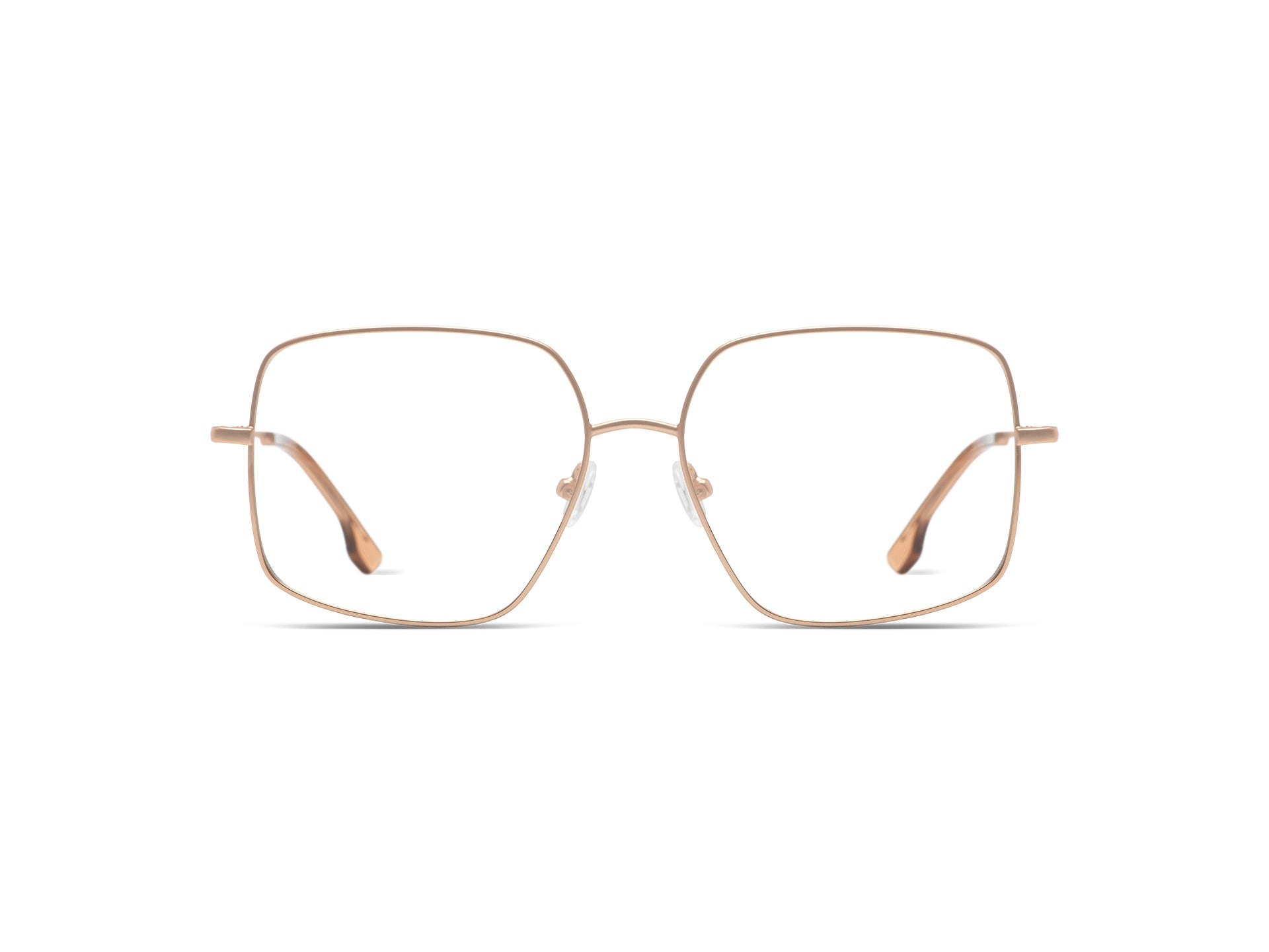 komono-amelia-rose-gold-lunettes-de-vue-pilote image 1