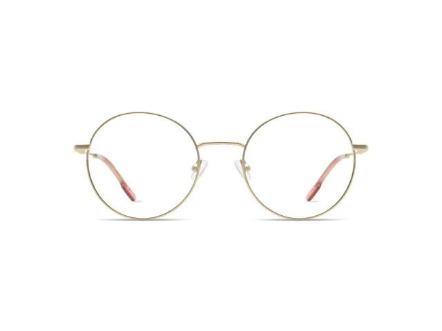 komono-jude-white-gold-lunettes-optiques-rondes-en-acier-inoxydable image 1