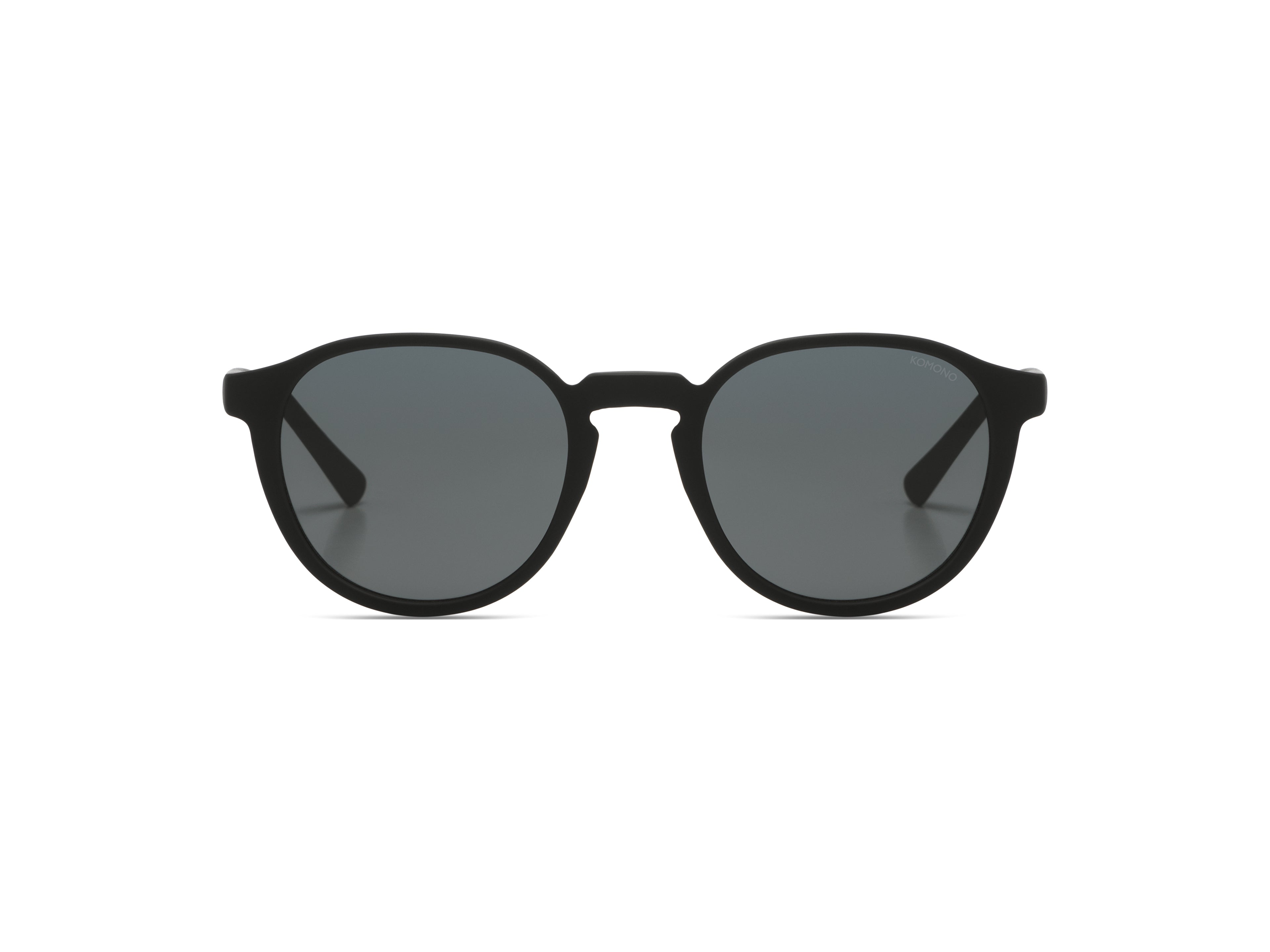 komono-liam-carbon-lunettes-de-soleil-rondes-best-seller image 1