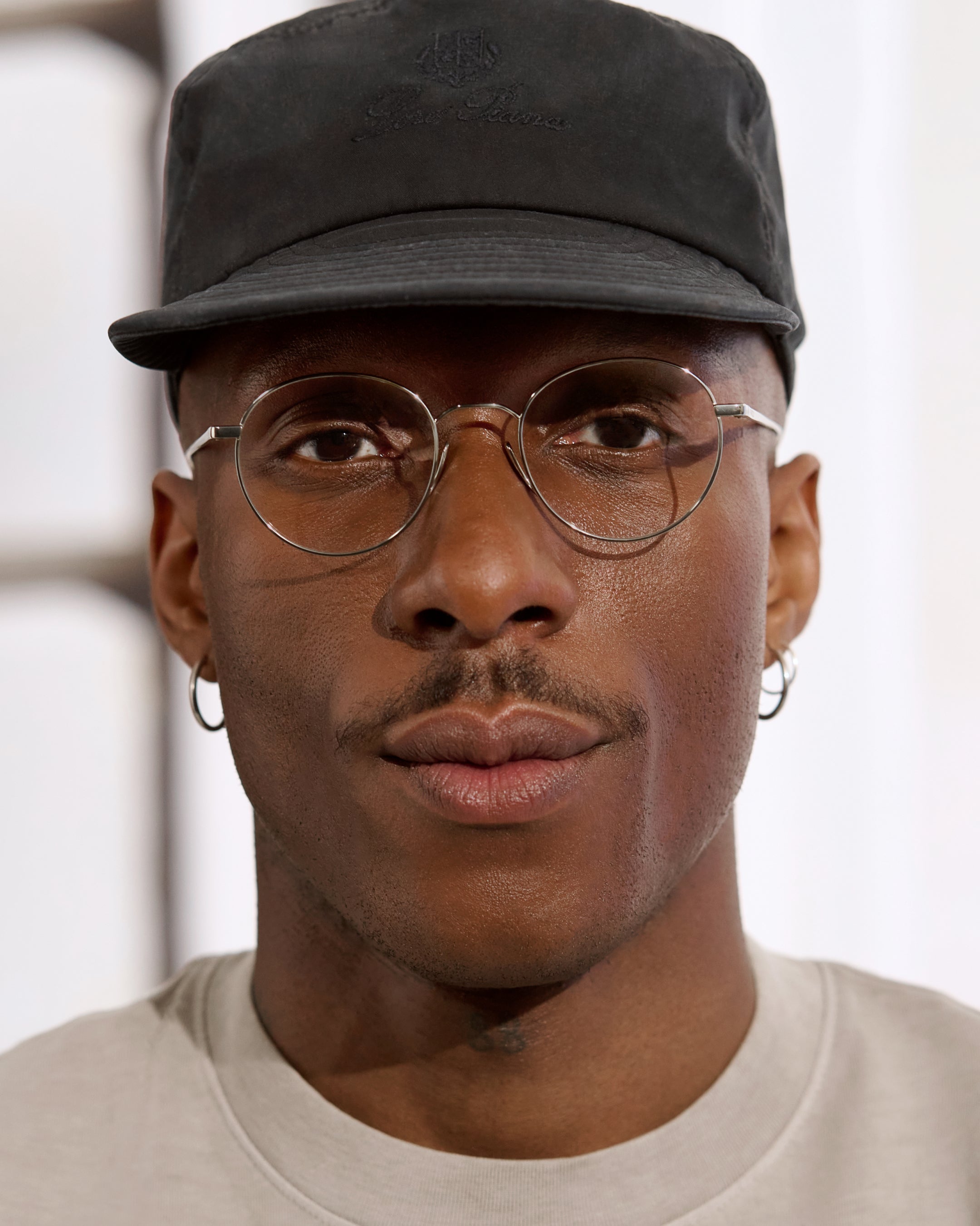 jimmy-fairly-la-benton-l-lunettes-de-vue-ovales-titane-large-homme-visage-large image 2