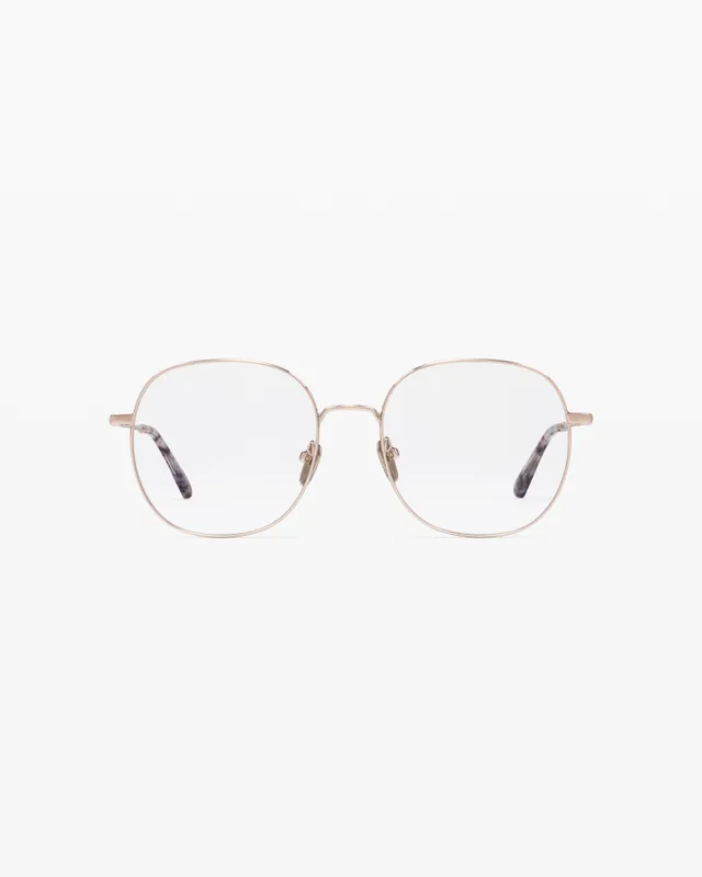 jimmy-fairly-la-lena-lunettes-de-vue-rondes-en-acier-inoxydable-pour-femme image 1