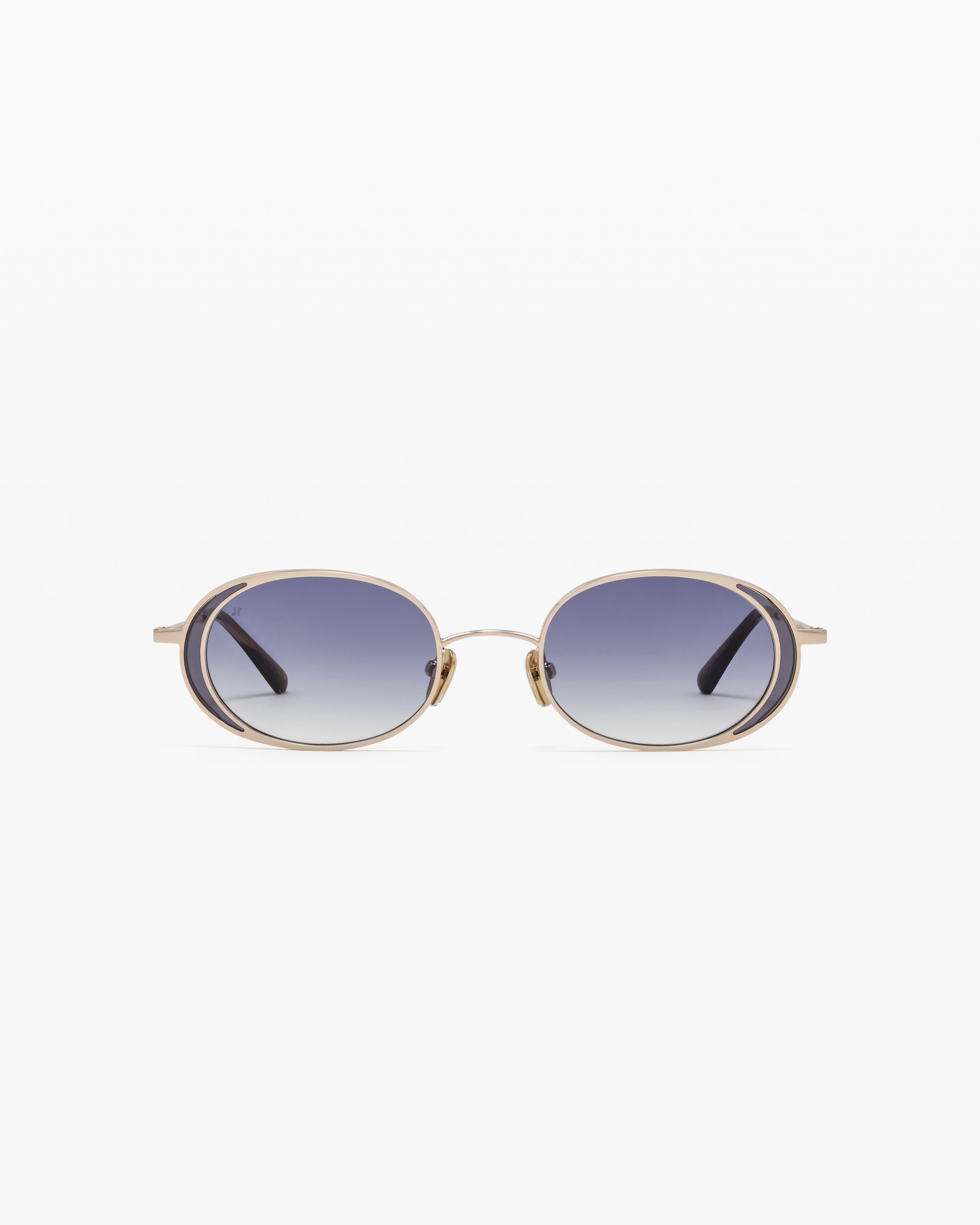 jimmy-fairly-la-graziella-lunettes-de-soleil-femme-rondes-ovales-en-acier-inoxyd image 1