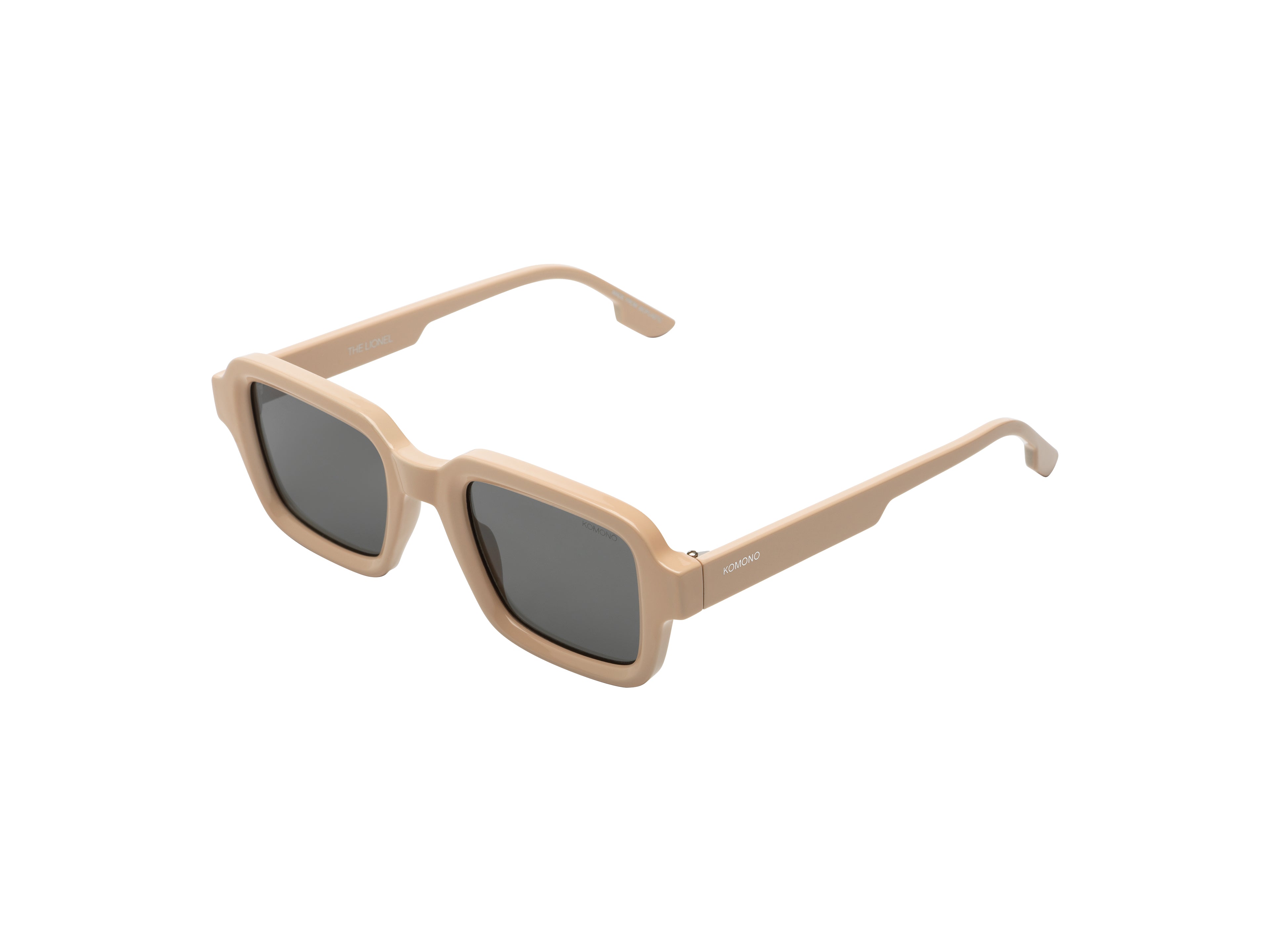 komono-lionel-almond-lunettes-de-soleil-carr-es-large-en-bio-nylon image 2