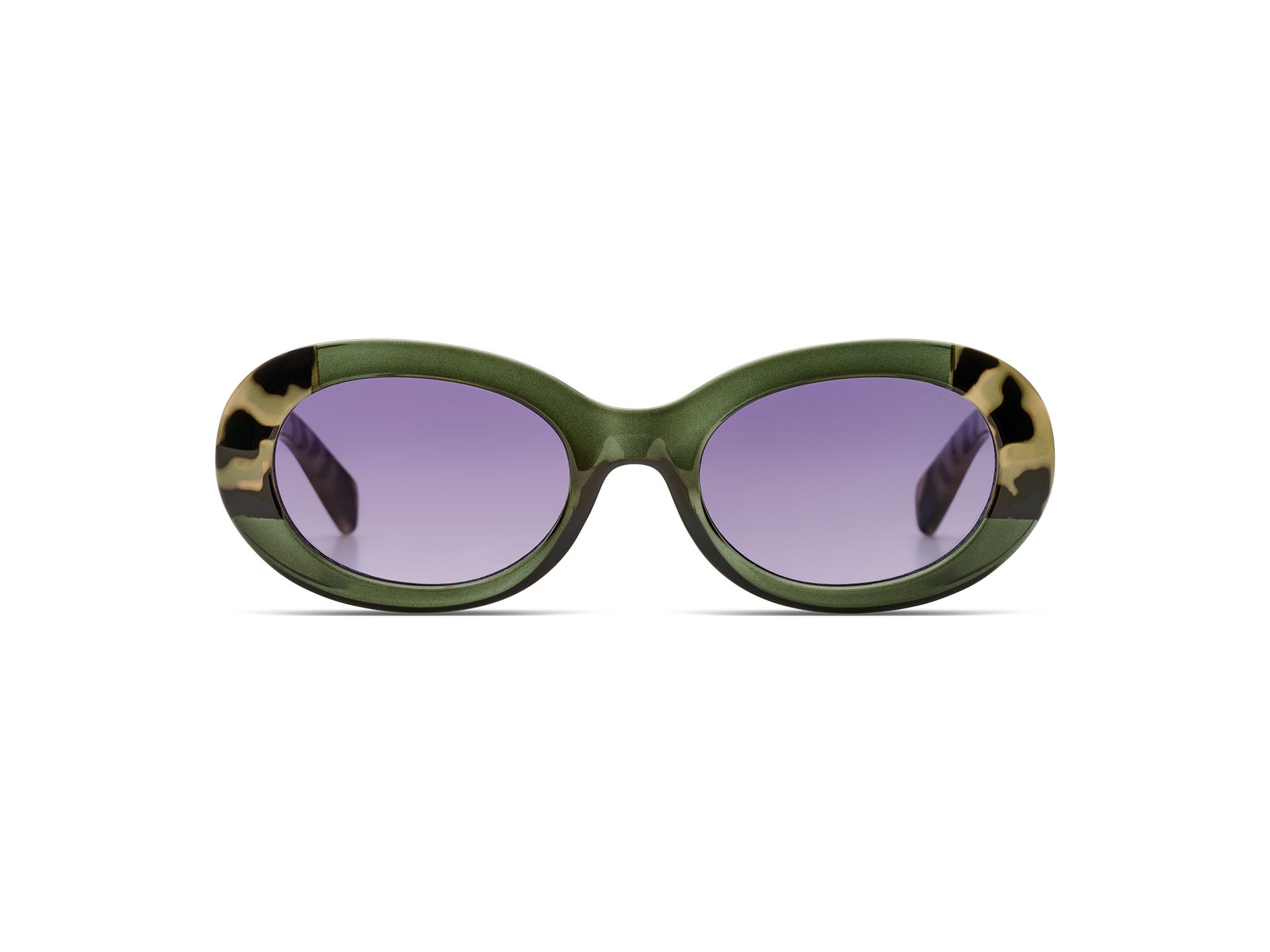 komono-luna-emerald-bobcat-lunettes-de-soleil-rondes-ac-tate-recycl-unisexe-gran image 1