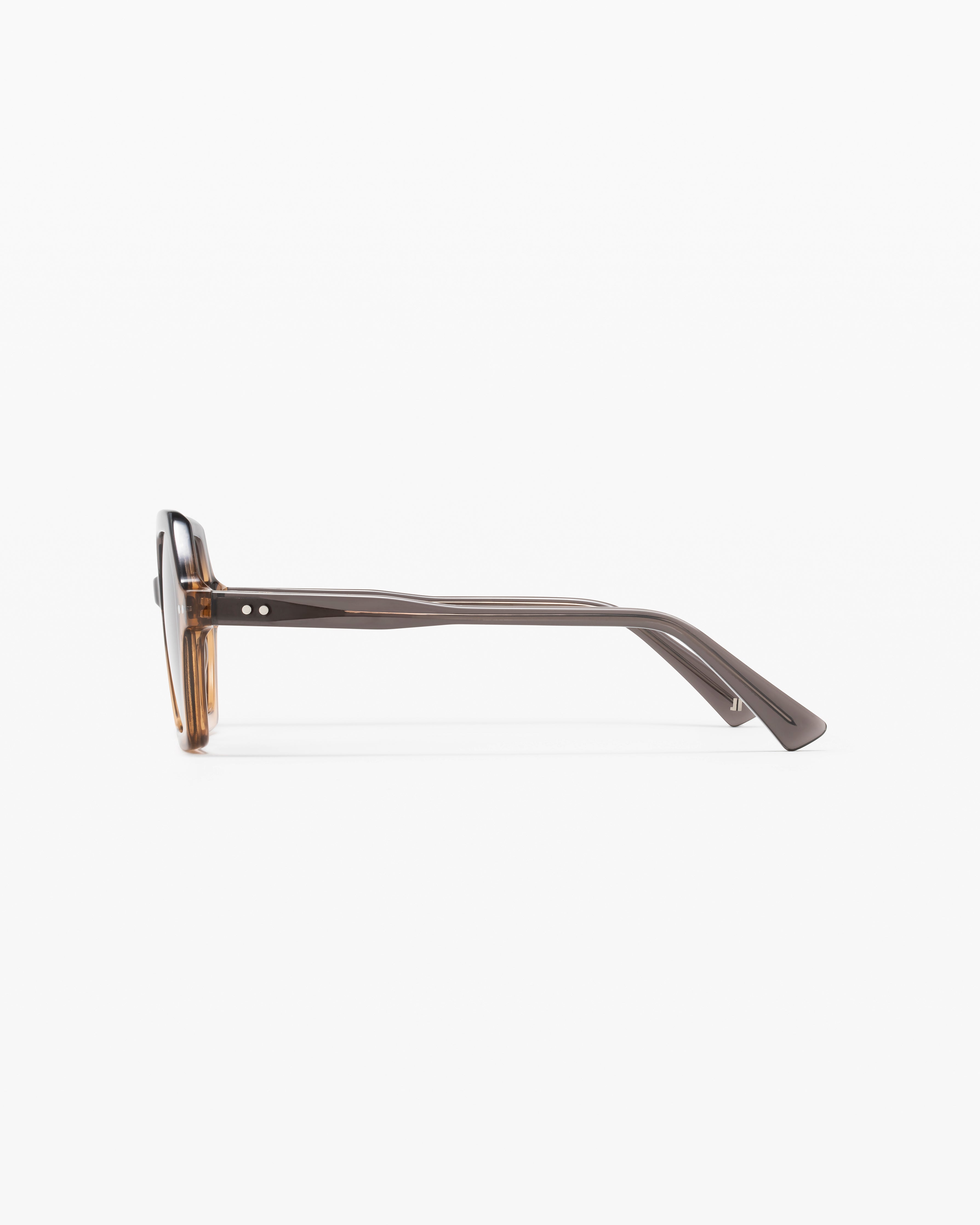 jimmy-fairly-la-mini-calista-lunettes-de-soleil-hexagonales-marron-enfant-m image 2