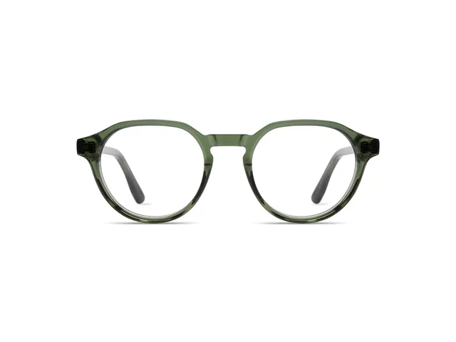 komono-nigel-slims-olive-ruby-lunettes-optiques-rondes-slims-en-co-ac-tate image 1
