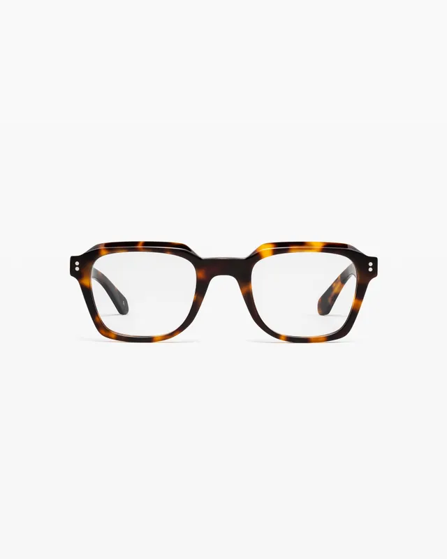 jimmy-fairly-la-lagos-lunettes-de-vue-carr-es-caille-fonc-e image 1