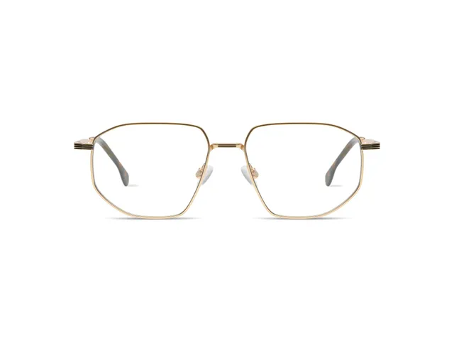 komono-ana-axel-gold-giraffe-lunettes-titane-finition-dor-e image 1
