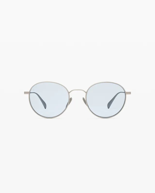jimmy-fairly-la-benton-lunettes-de-soleil-ovales-titane-argent-verres-teint-s image 1